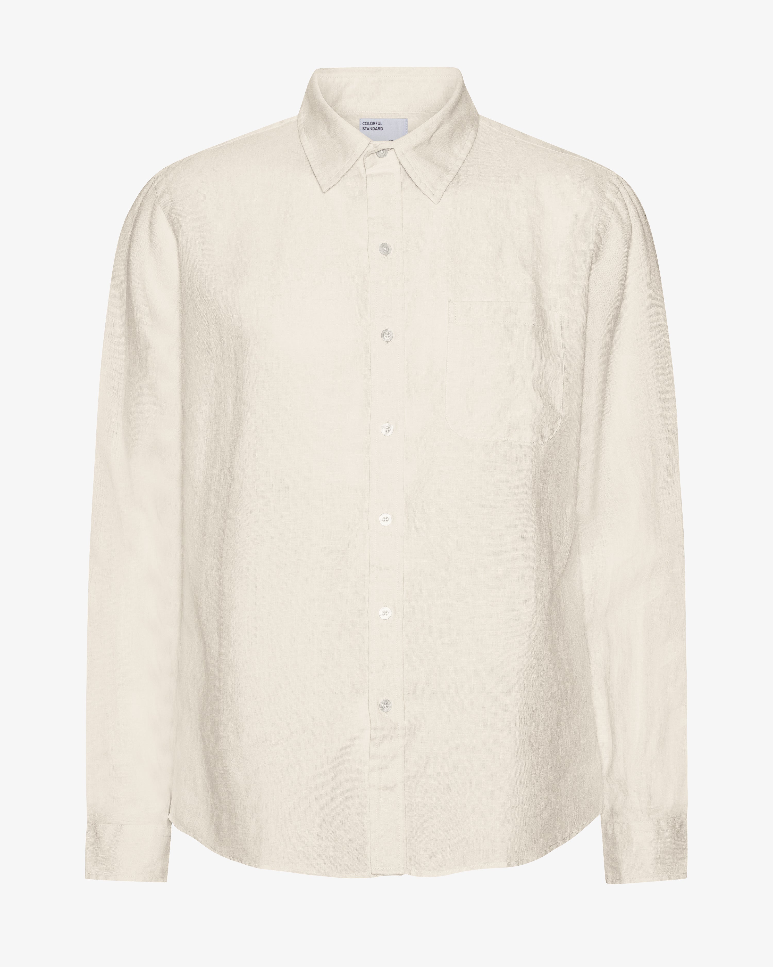 Linen Shirt - Ivory White