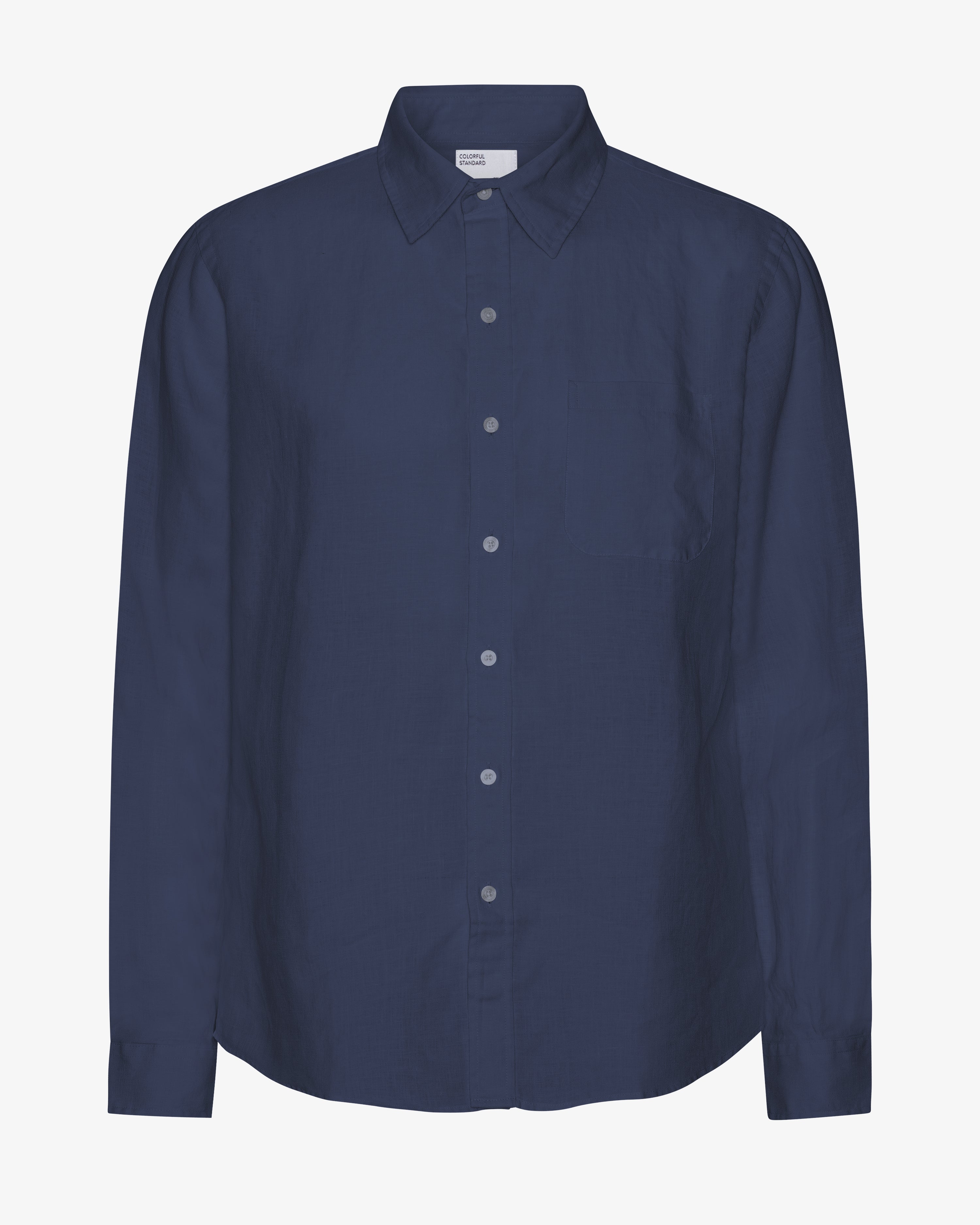 Linen Shirt - Marine Blue