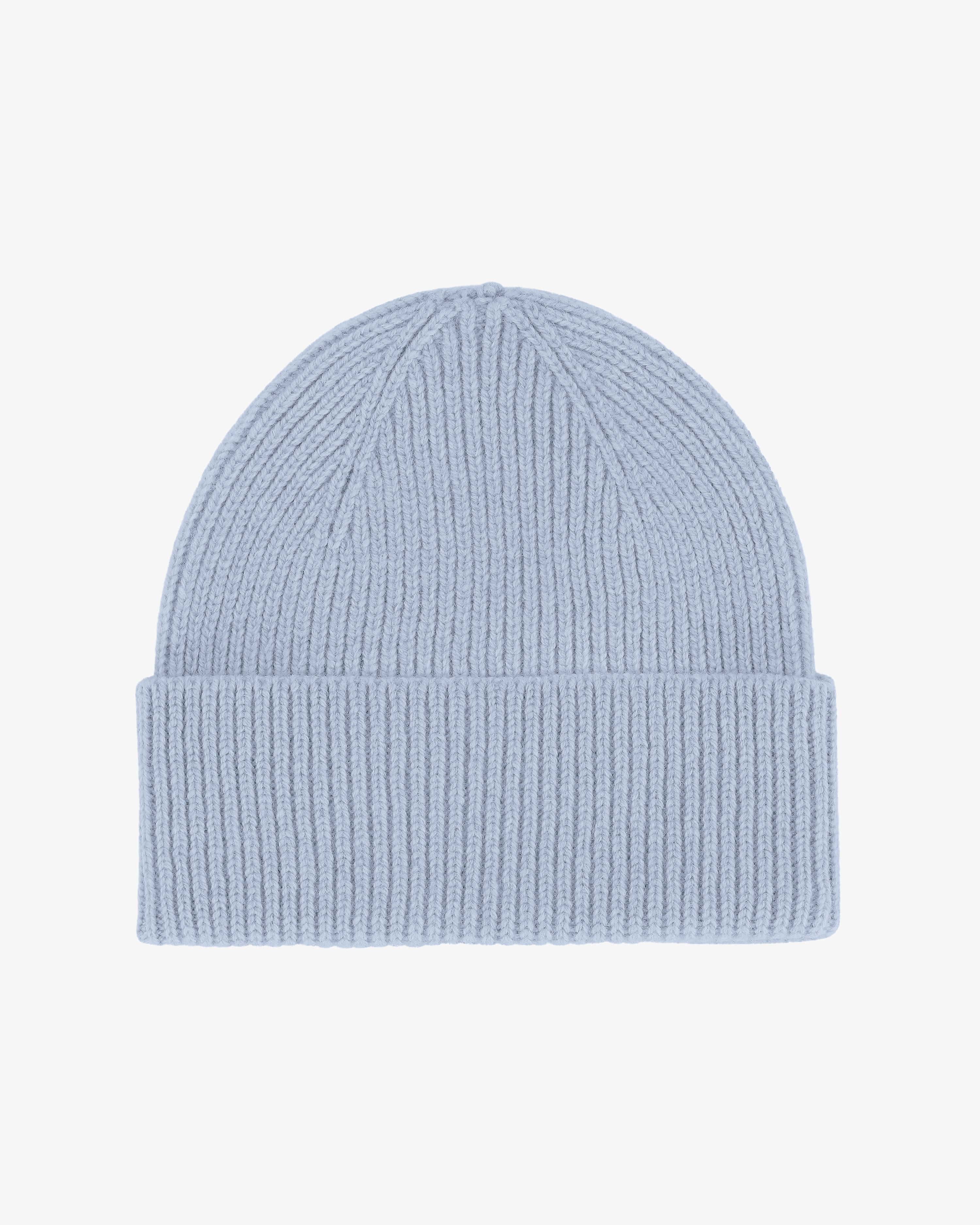Merino Wool Beanie - Polar Blue