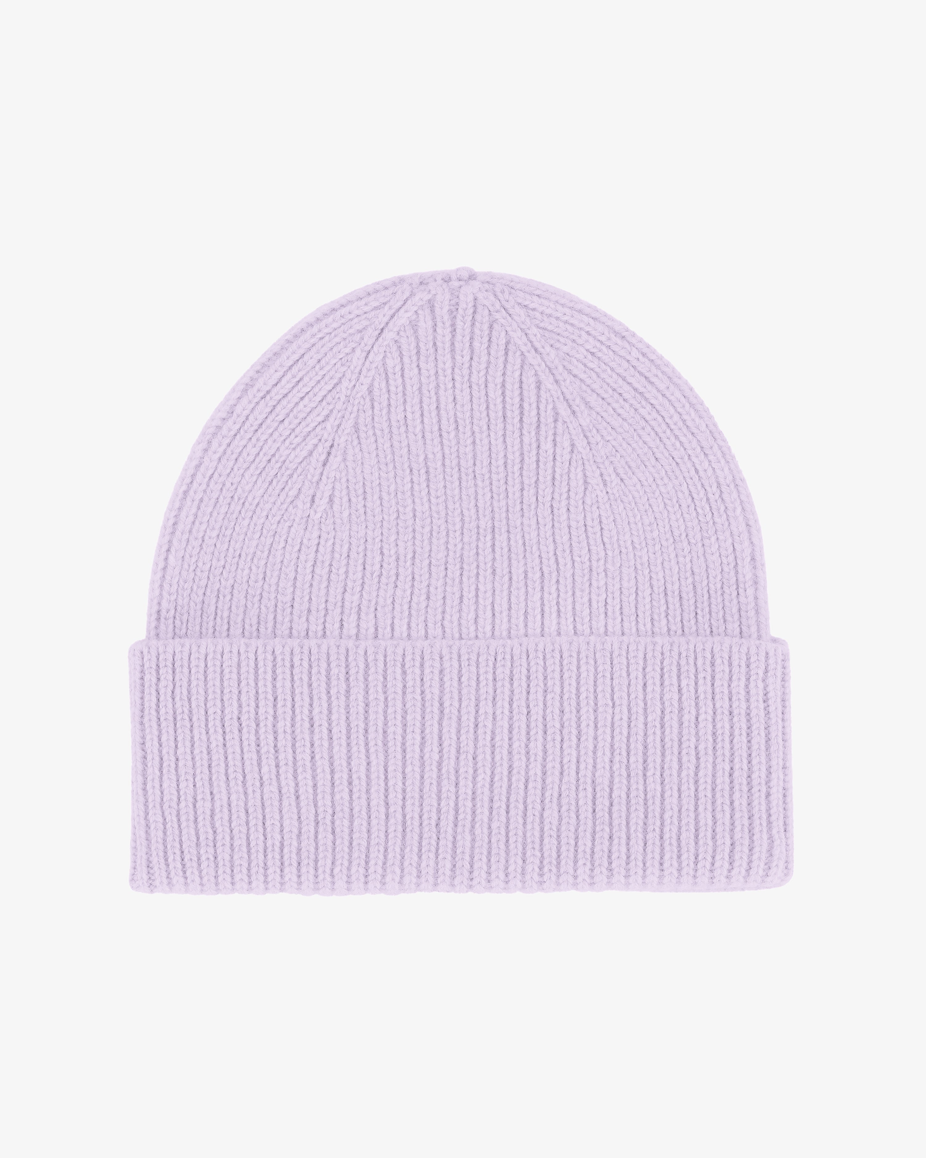 Merino Wool Beanie - Soft Lavender