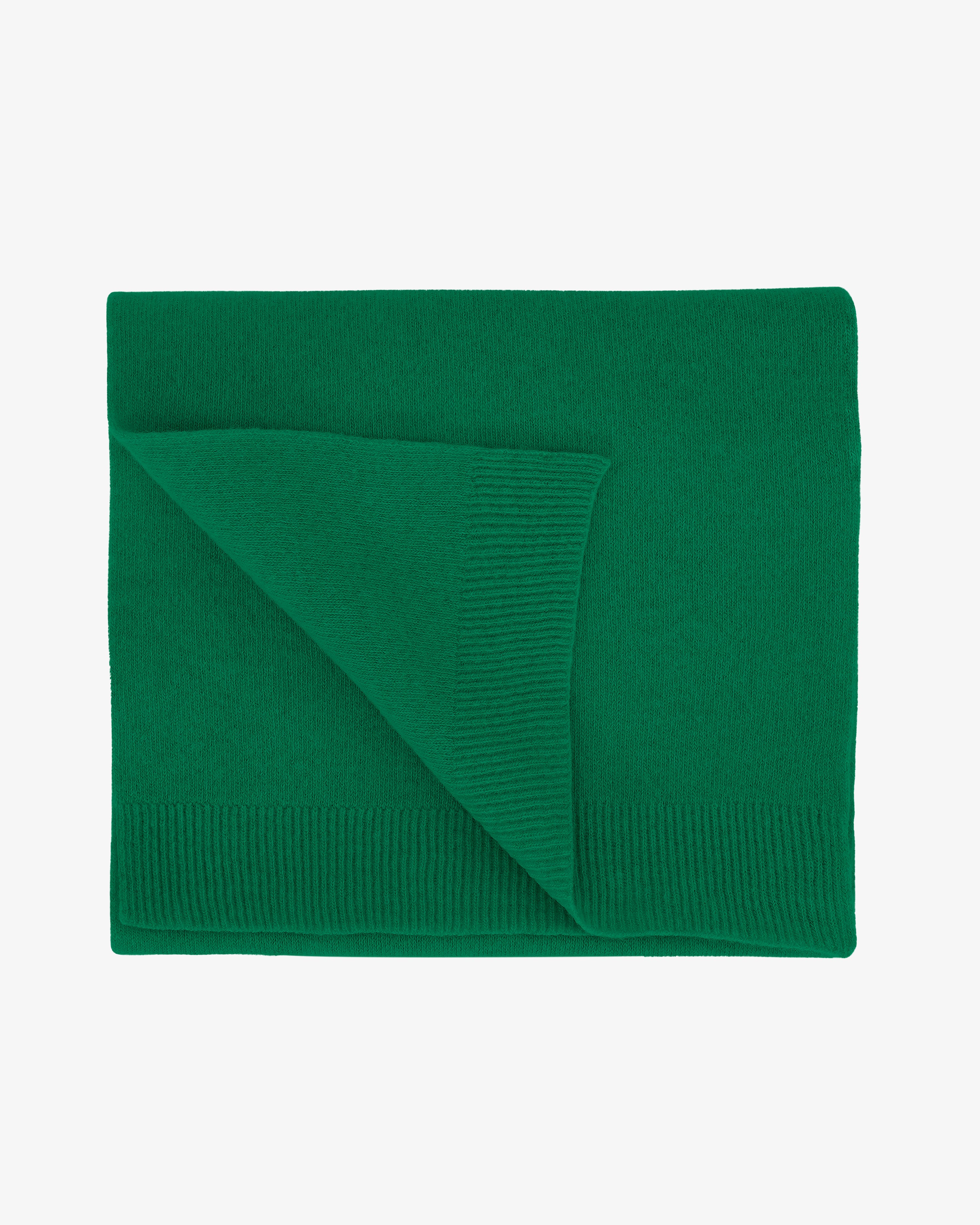Merino Wool Scarf - Kelly Green