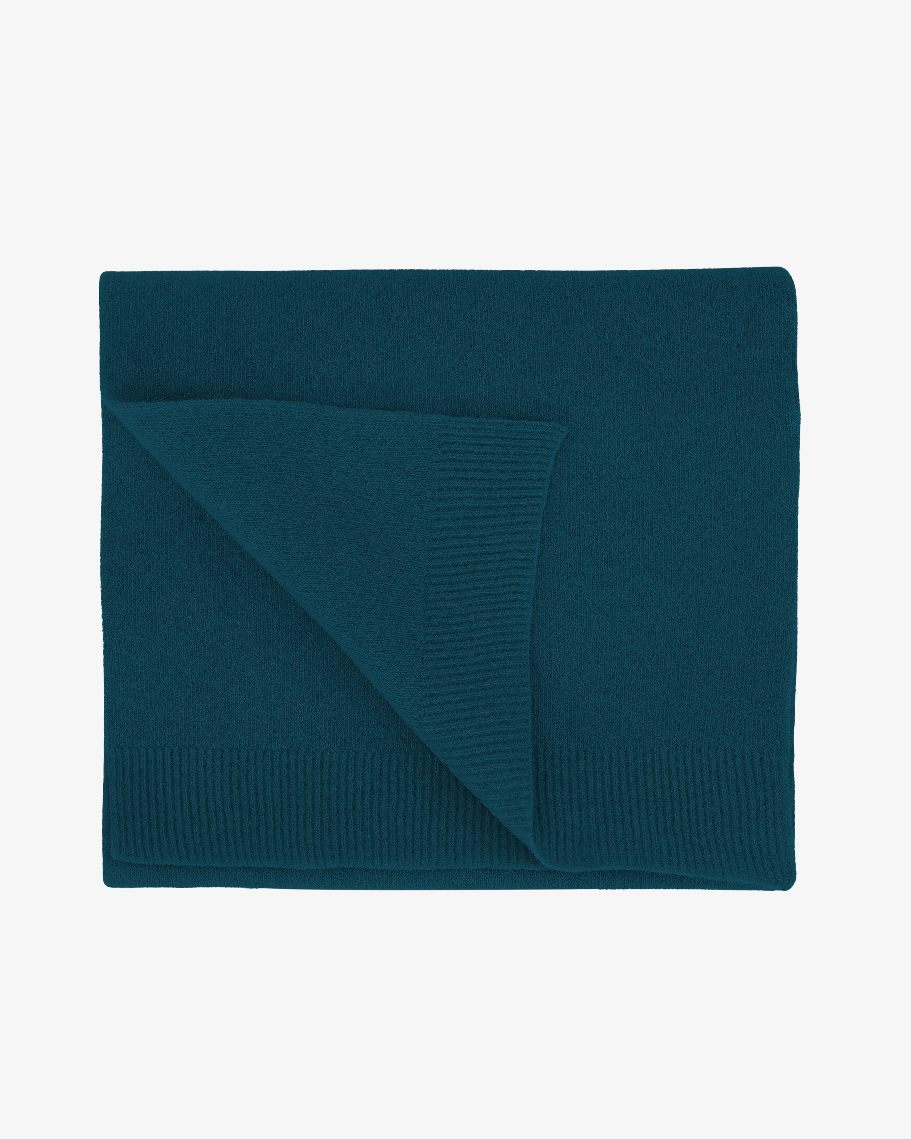 Merino Wool Scarf - Ocean Green