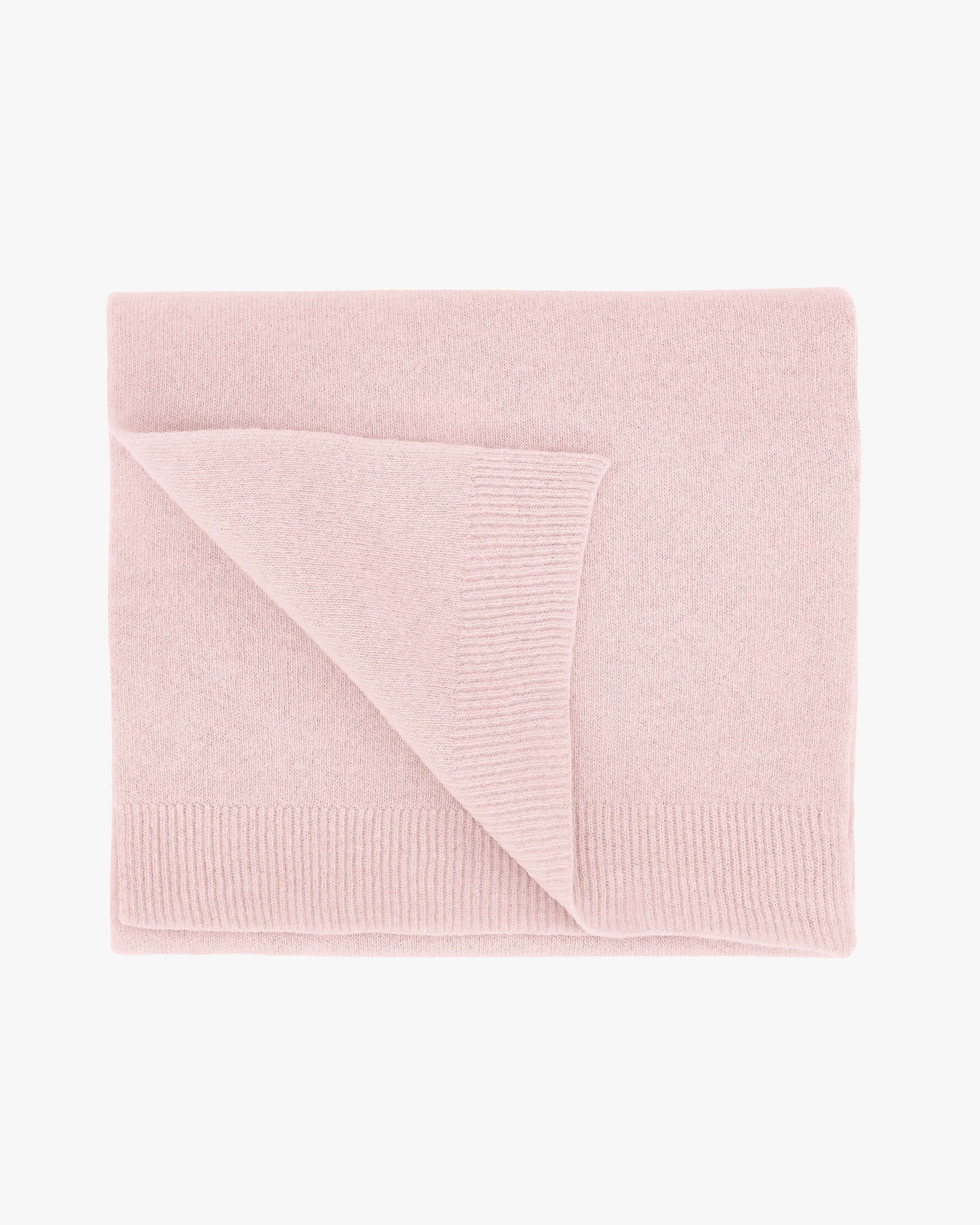 Merino Wool Scarf - Faded Pink