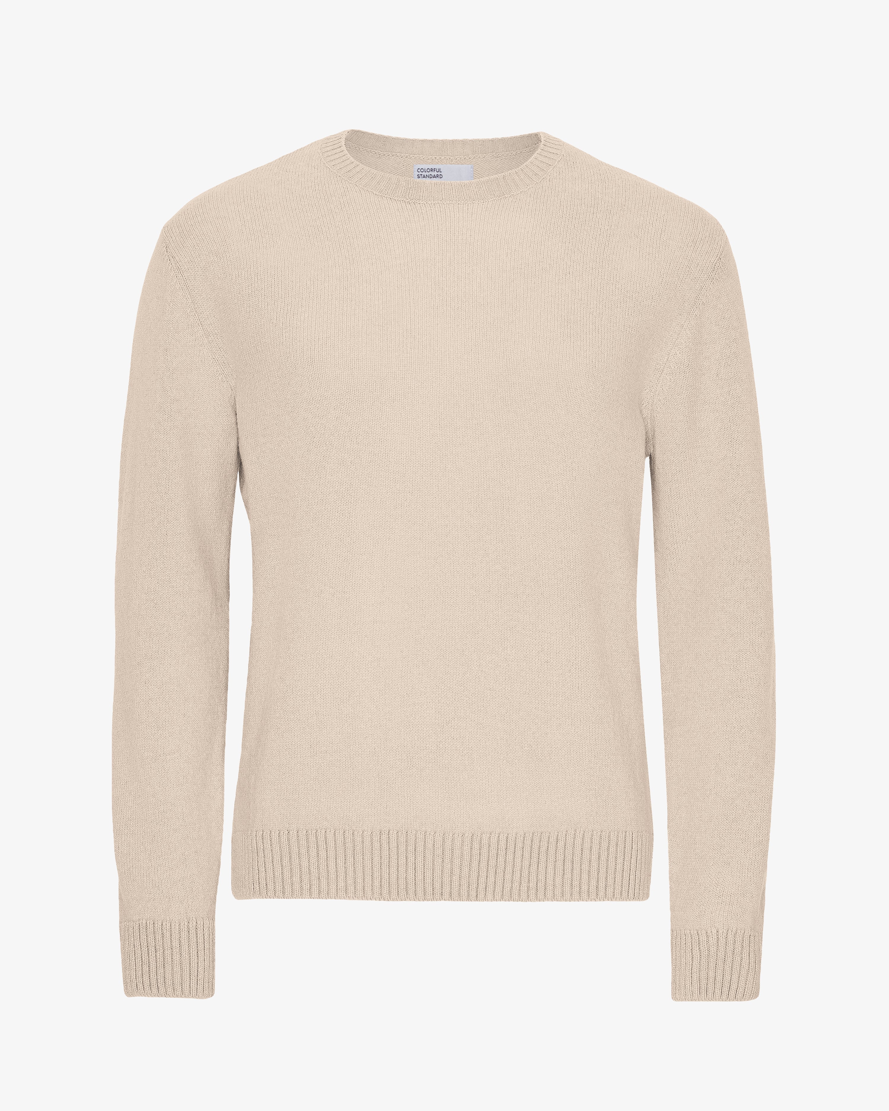Classic Merino Wool Crew - Ivory White