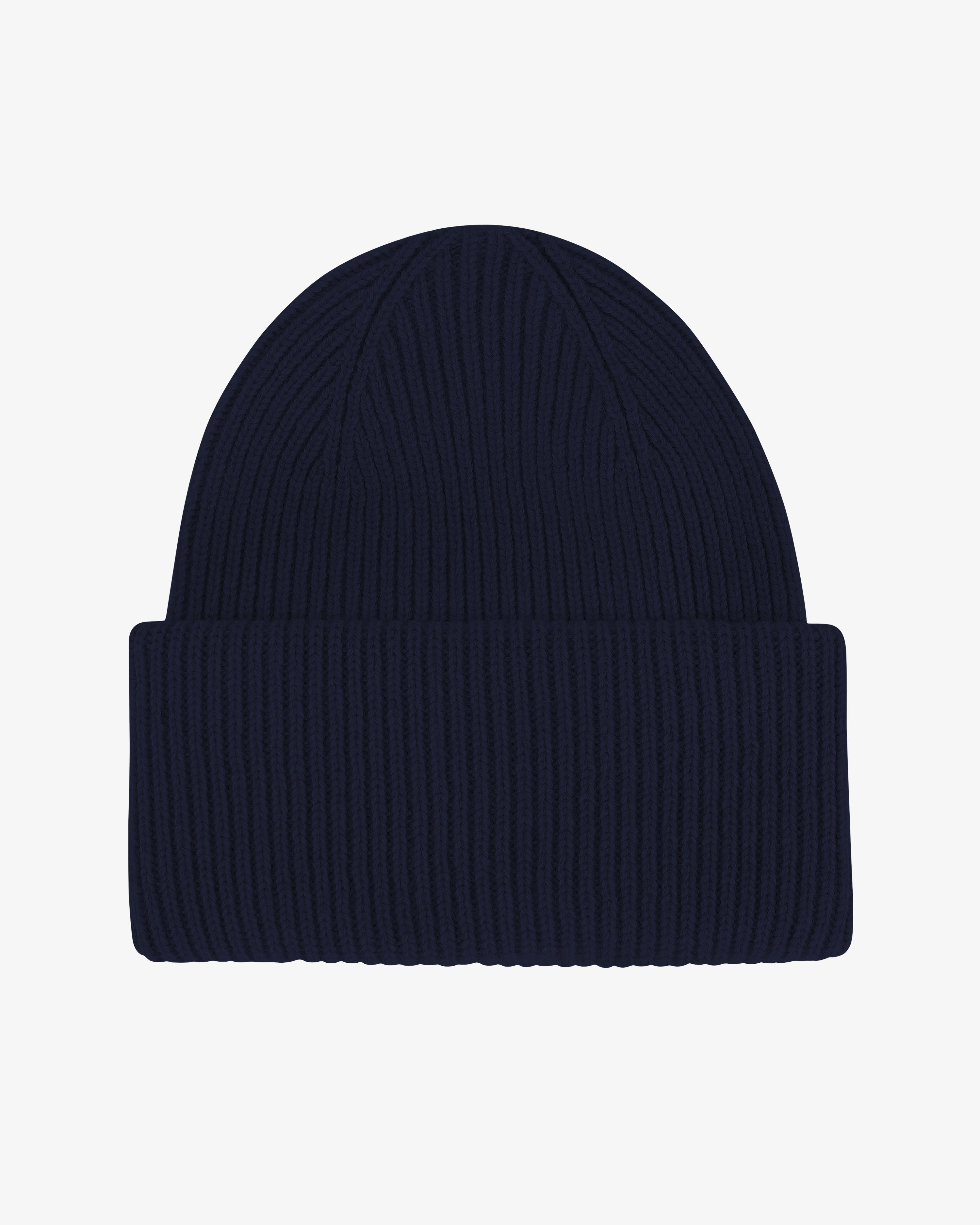 Merino Wool Hat - Navy Blue