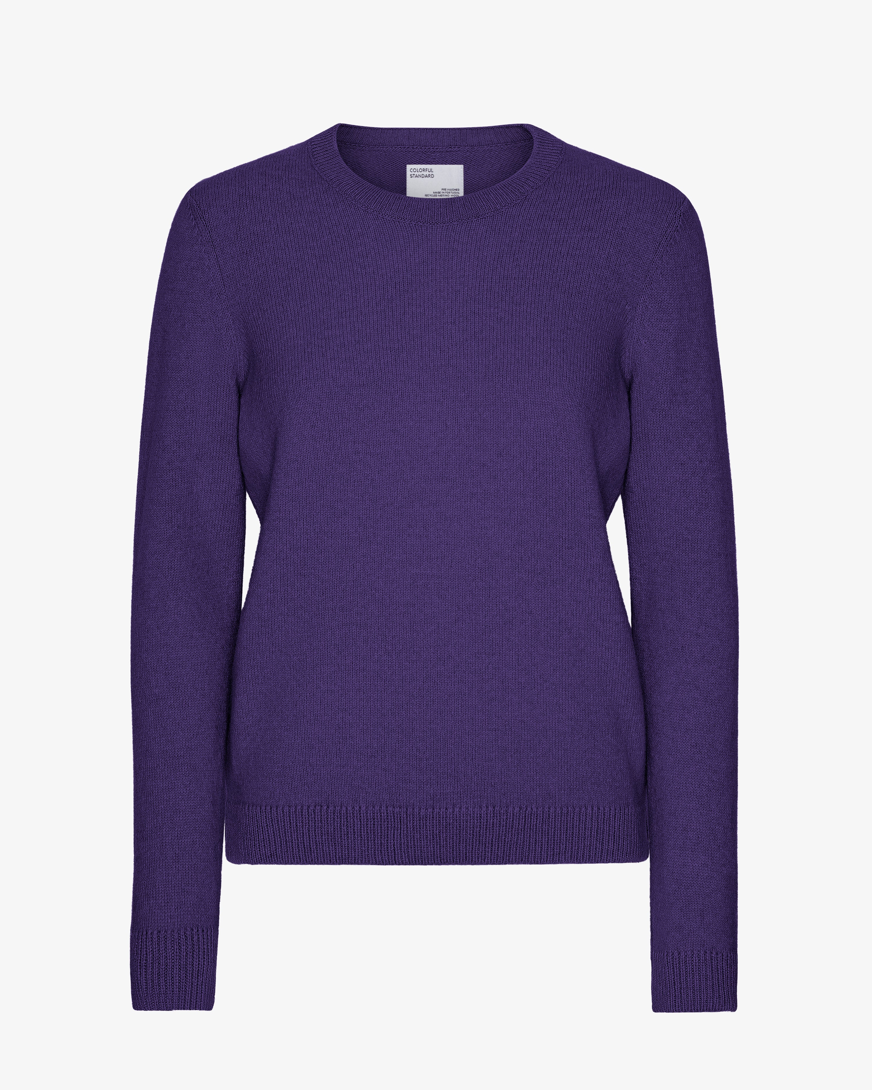 Women Classic Merino Wool Crew - Ultra Violet
