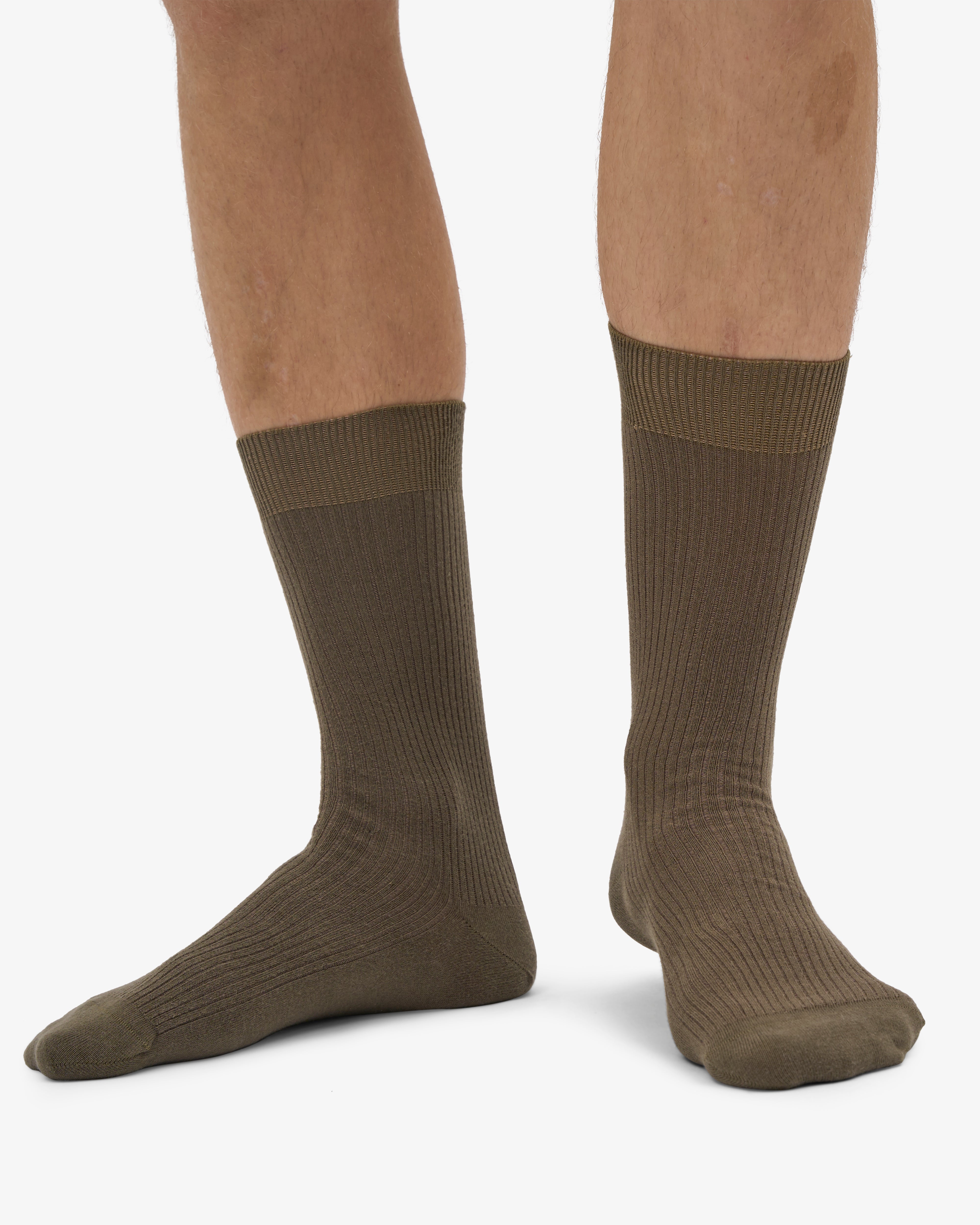 Classic Organic Sock - Dusty Olive