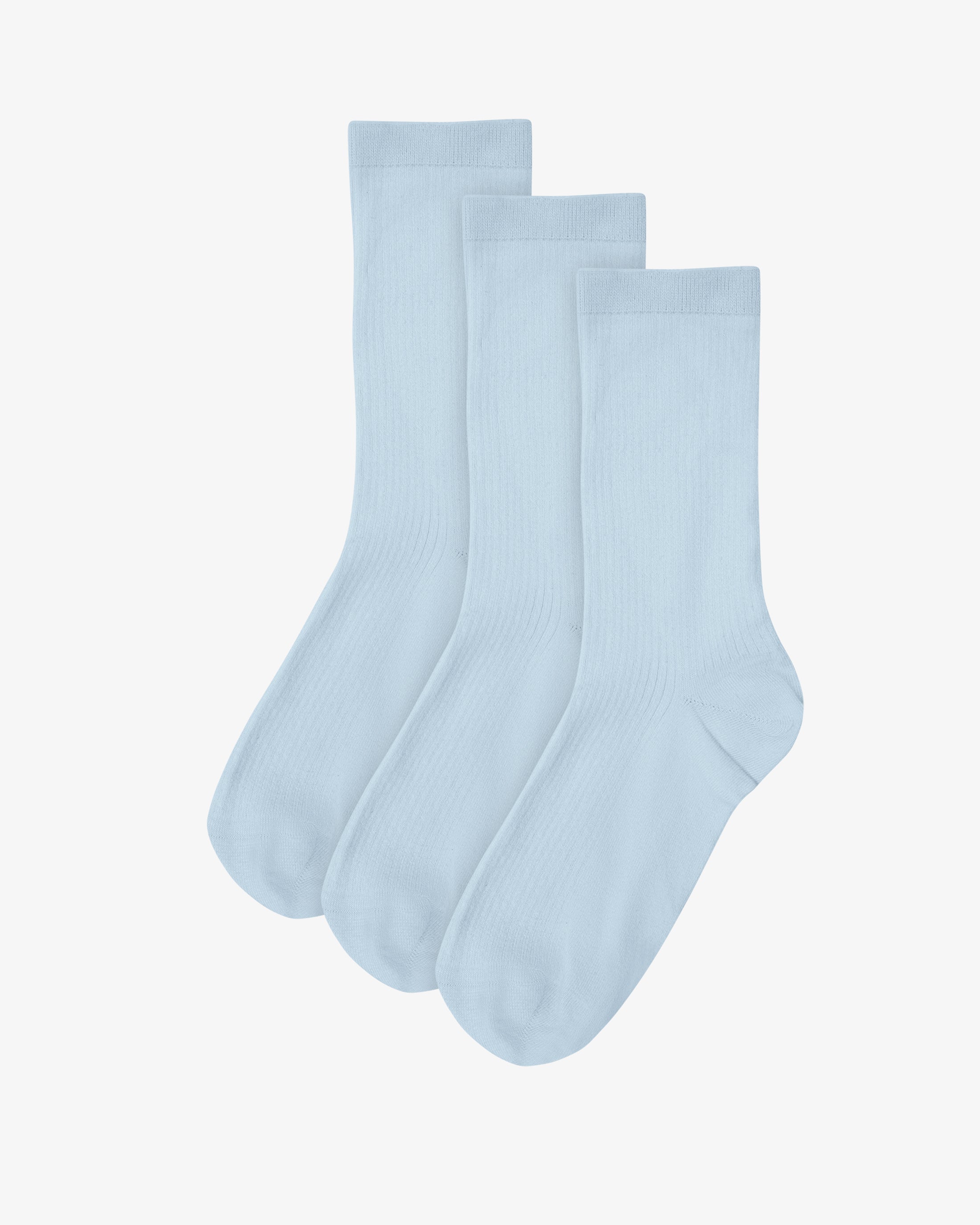Women Classic Organic Sock - Polar Blue (3-Pack)