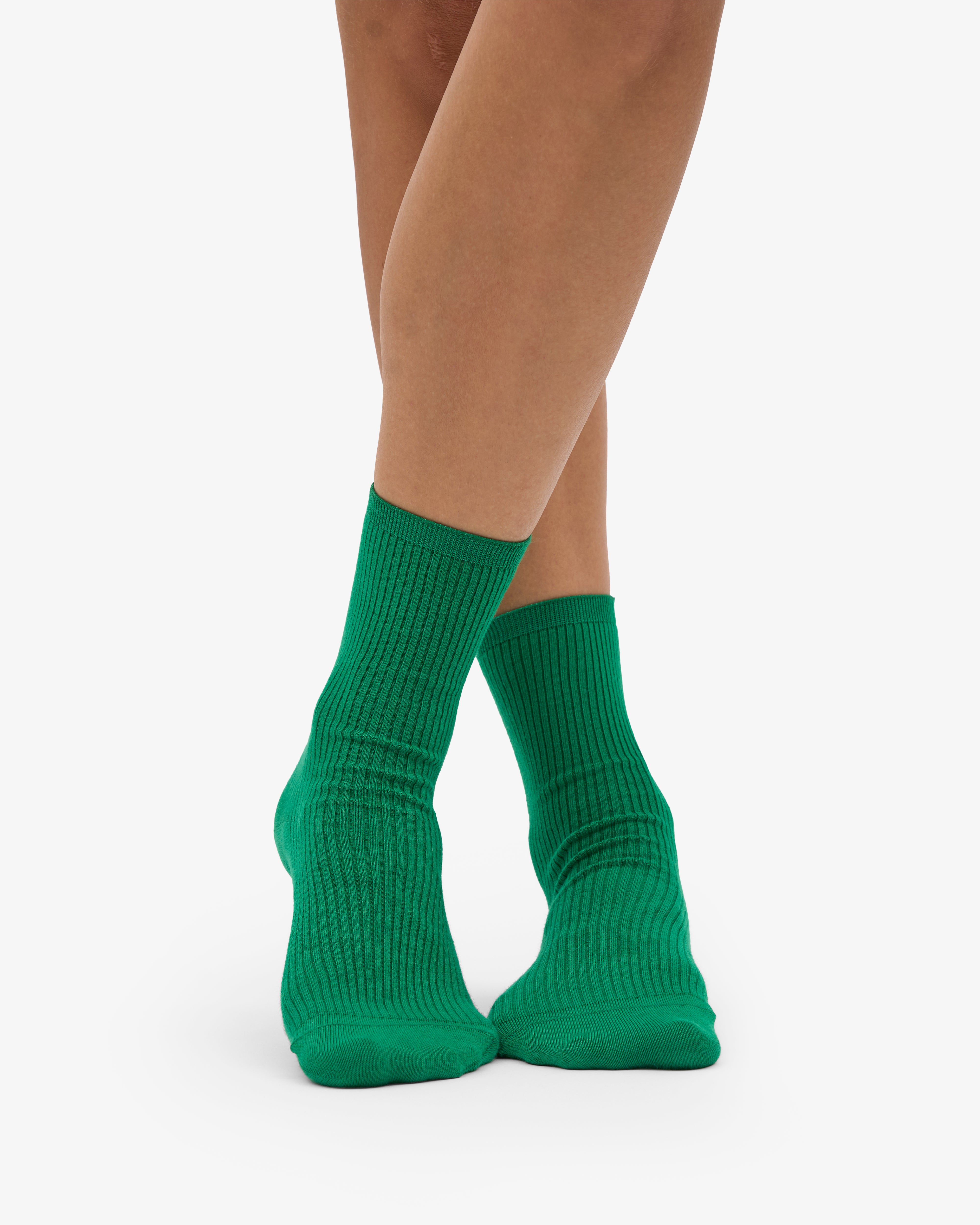 Women Classic Organic Sock - Kelly Green (3-Pack)