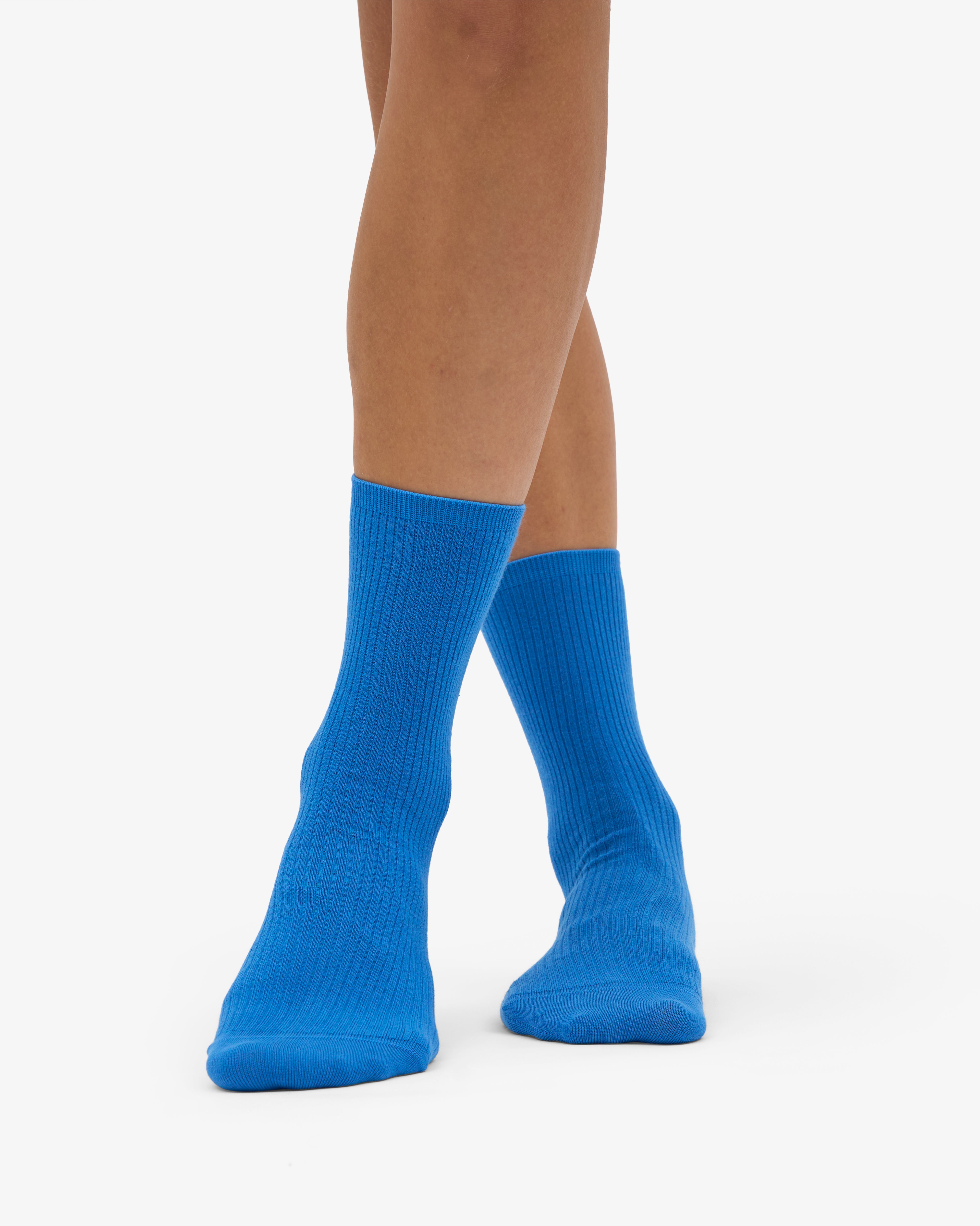 Women Classic Organic Sock - Pacific Blue (3-Pack)