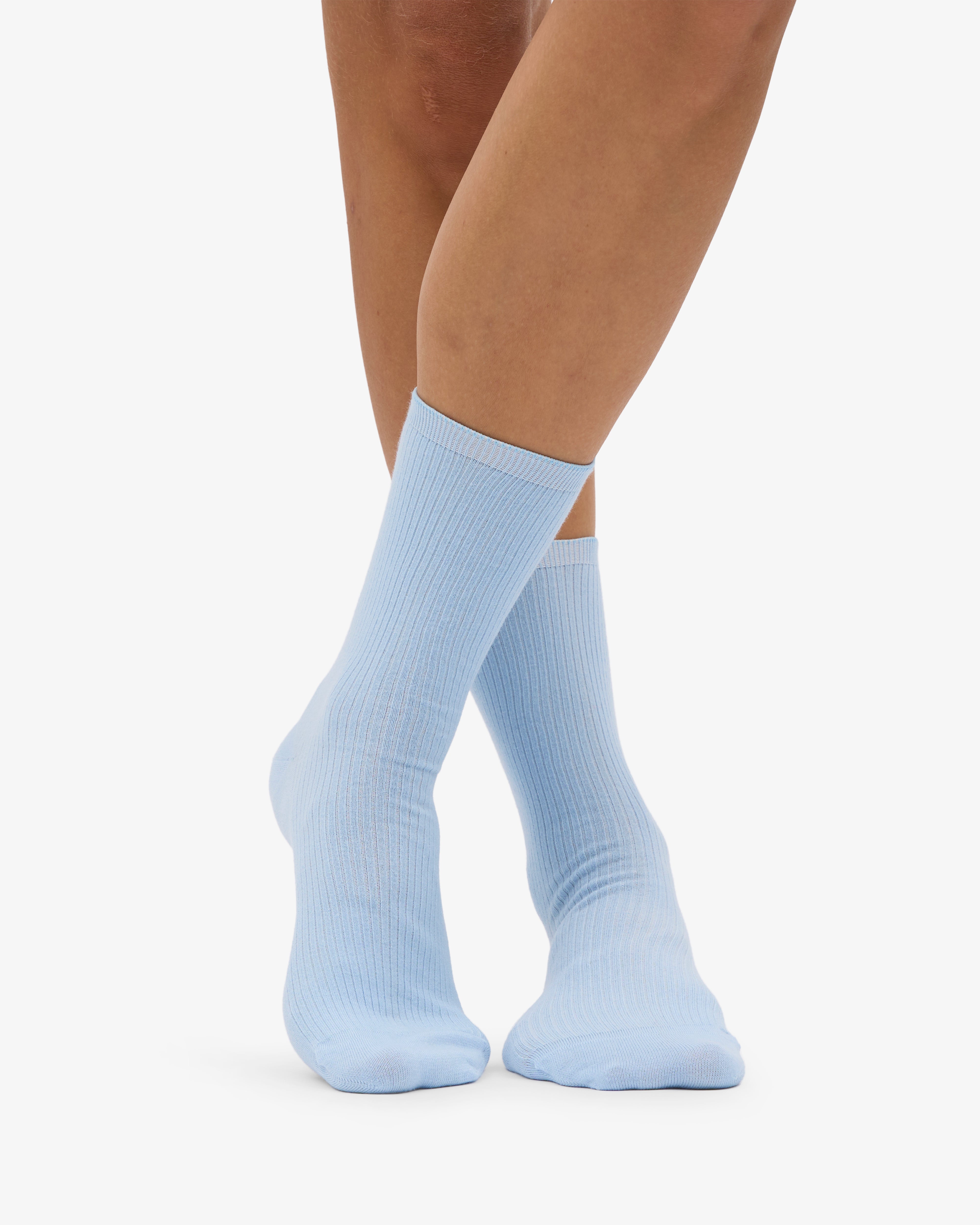 Women Classic Organic Sock - Polar Blue (3-Pack)
