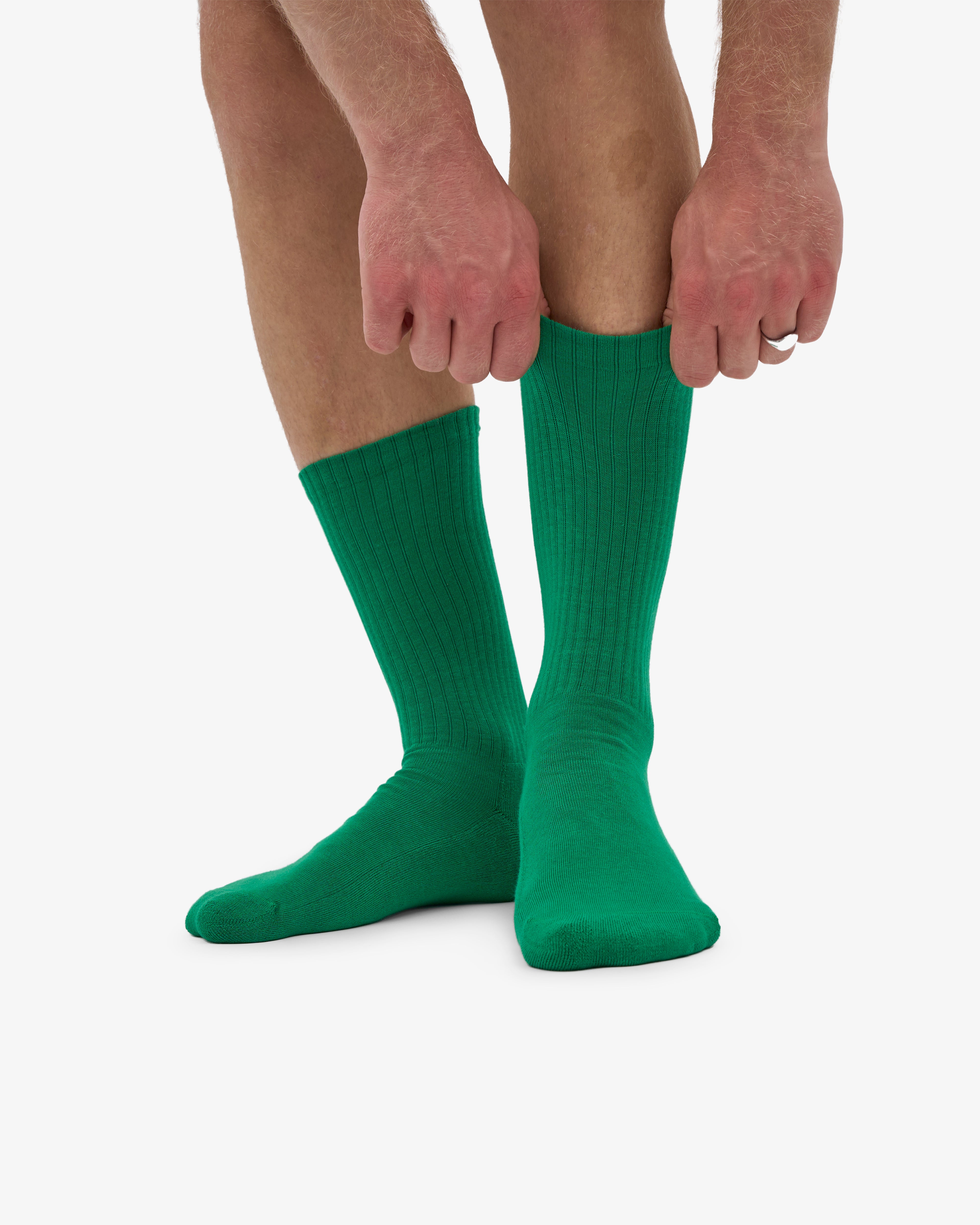 Organic Active Sock - Kelly Green (3-Pack)