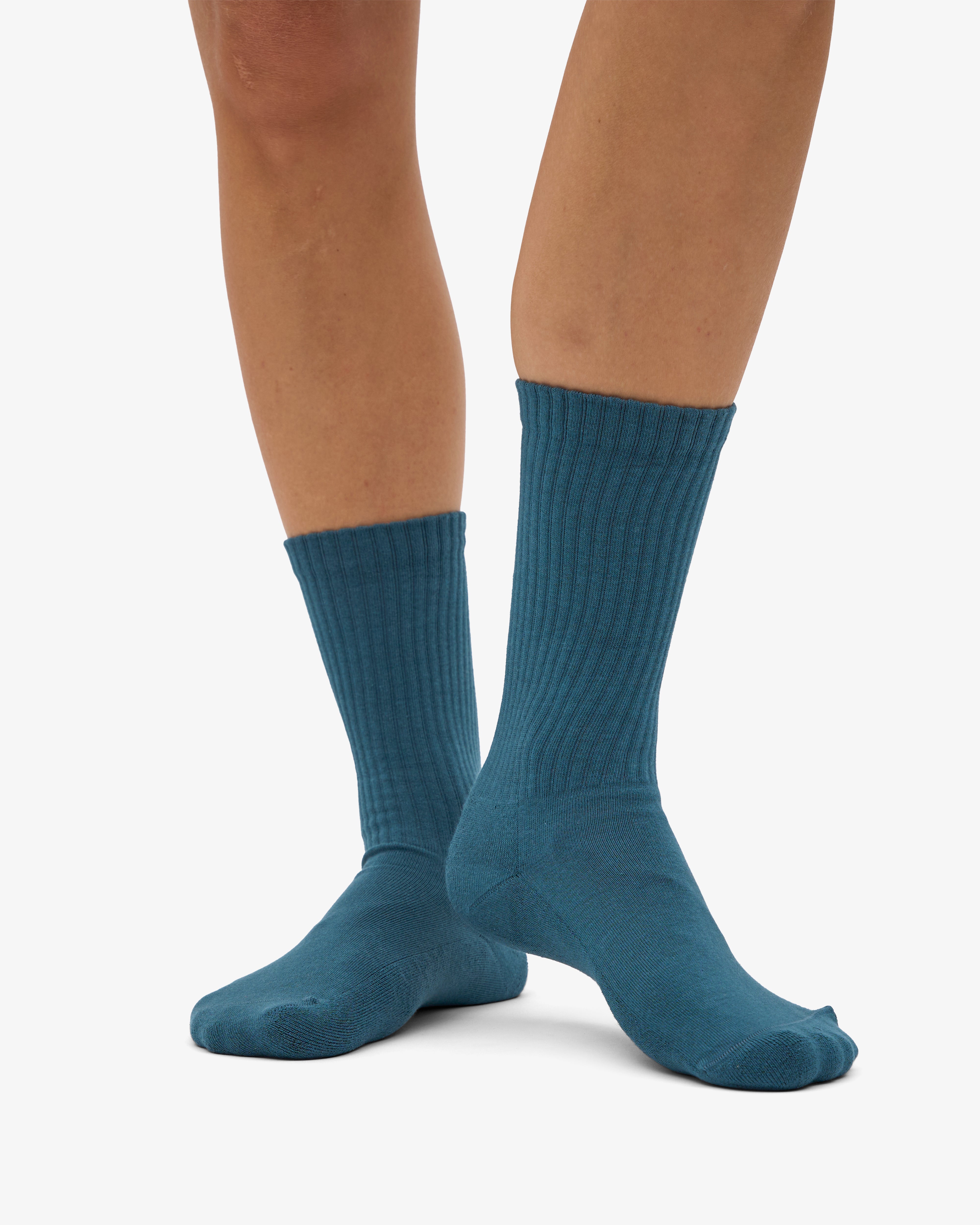 Organic Active Sock - Ocean Green (3-Pack)