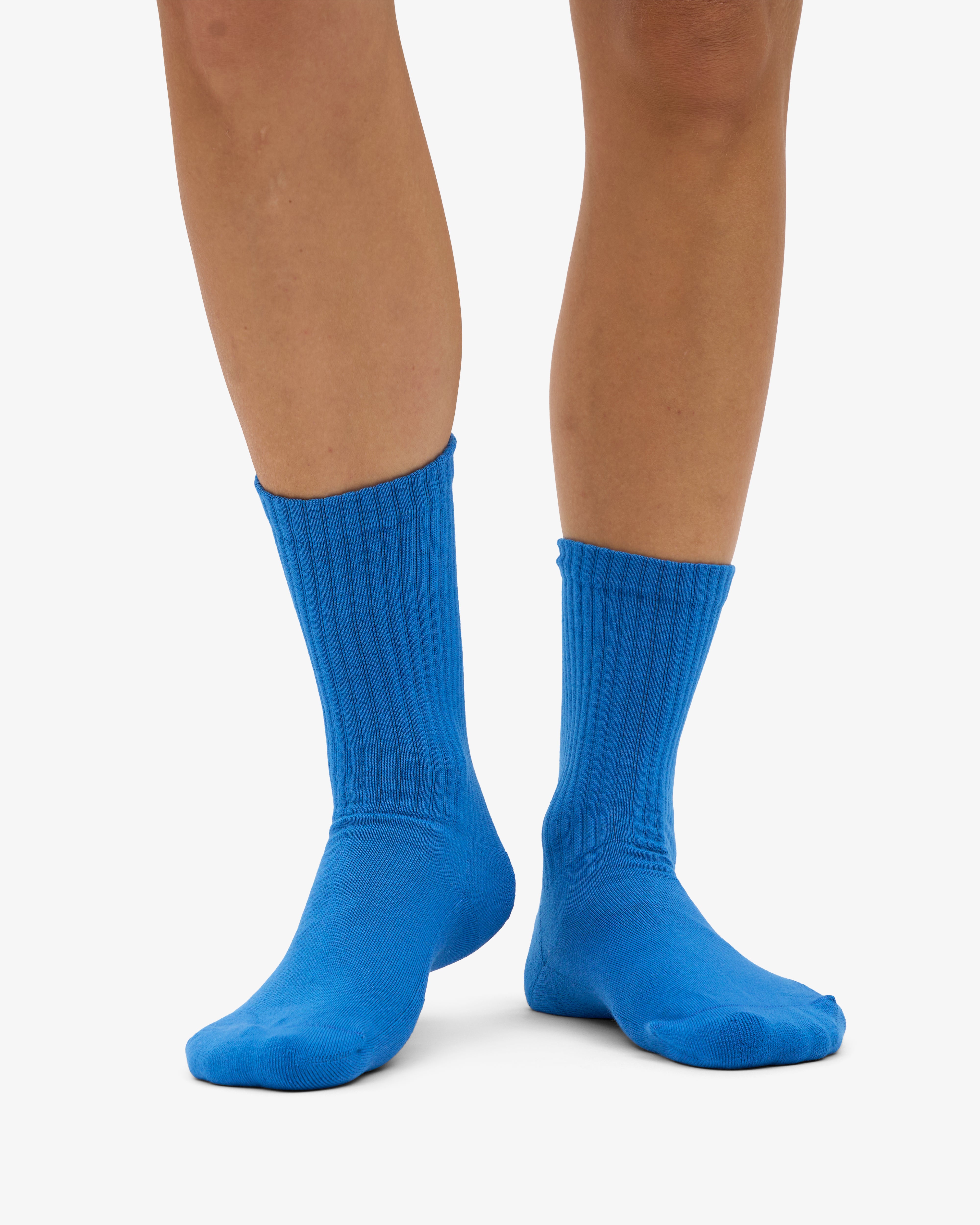 Organic Active Sock - Pacific Blue (3-Pack)