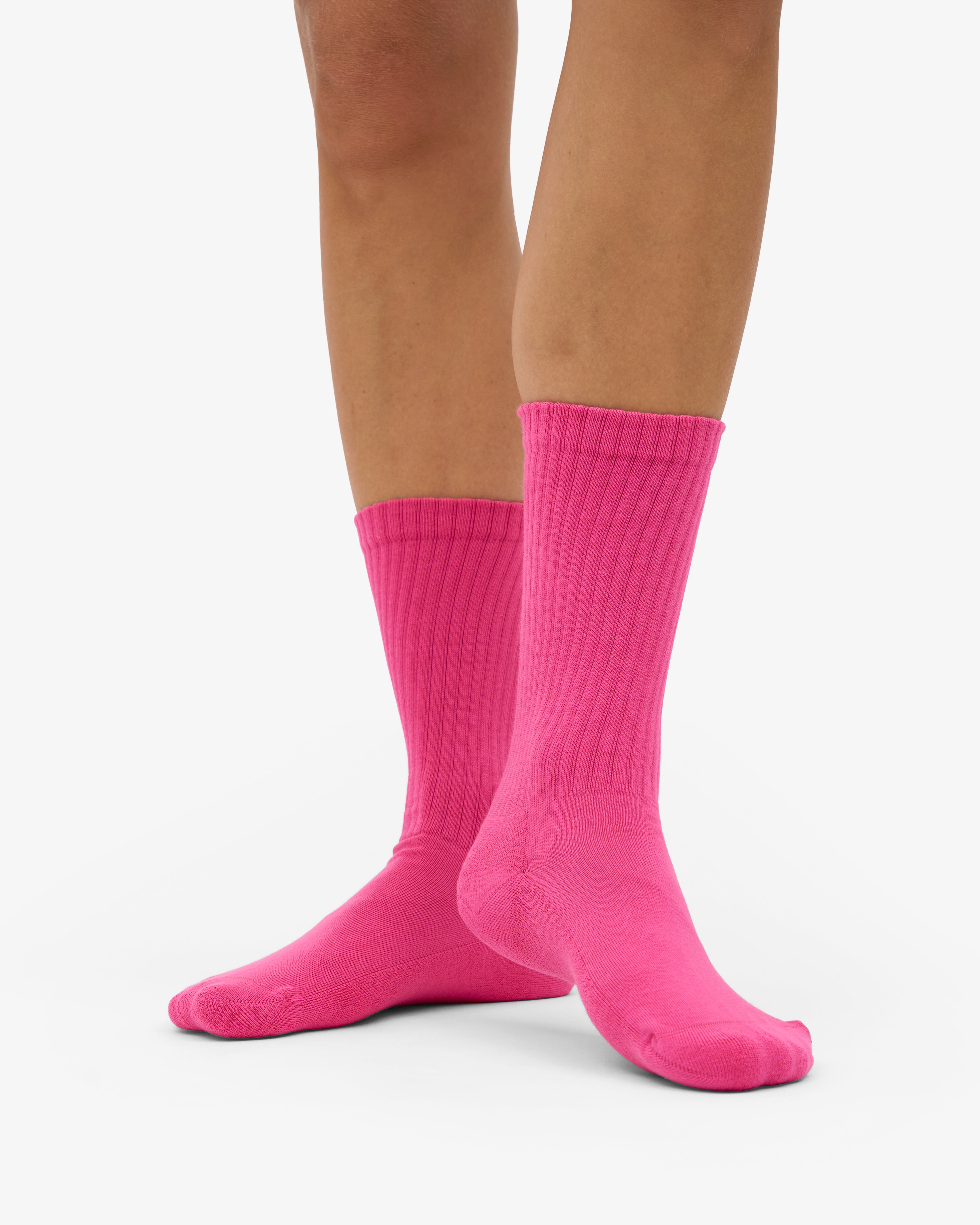 Organic Active Sock - Bubblegum Pink (3-Pack)