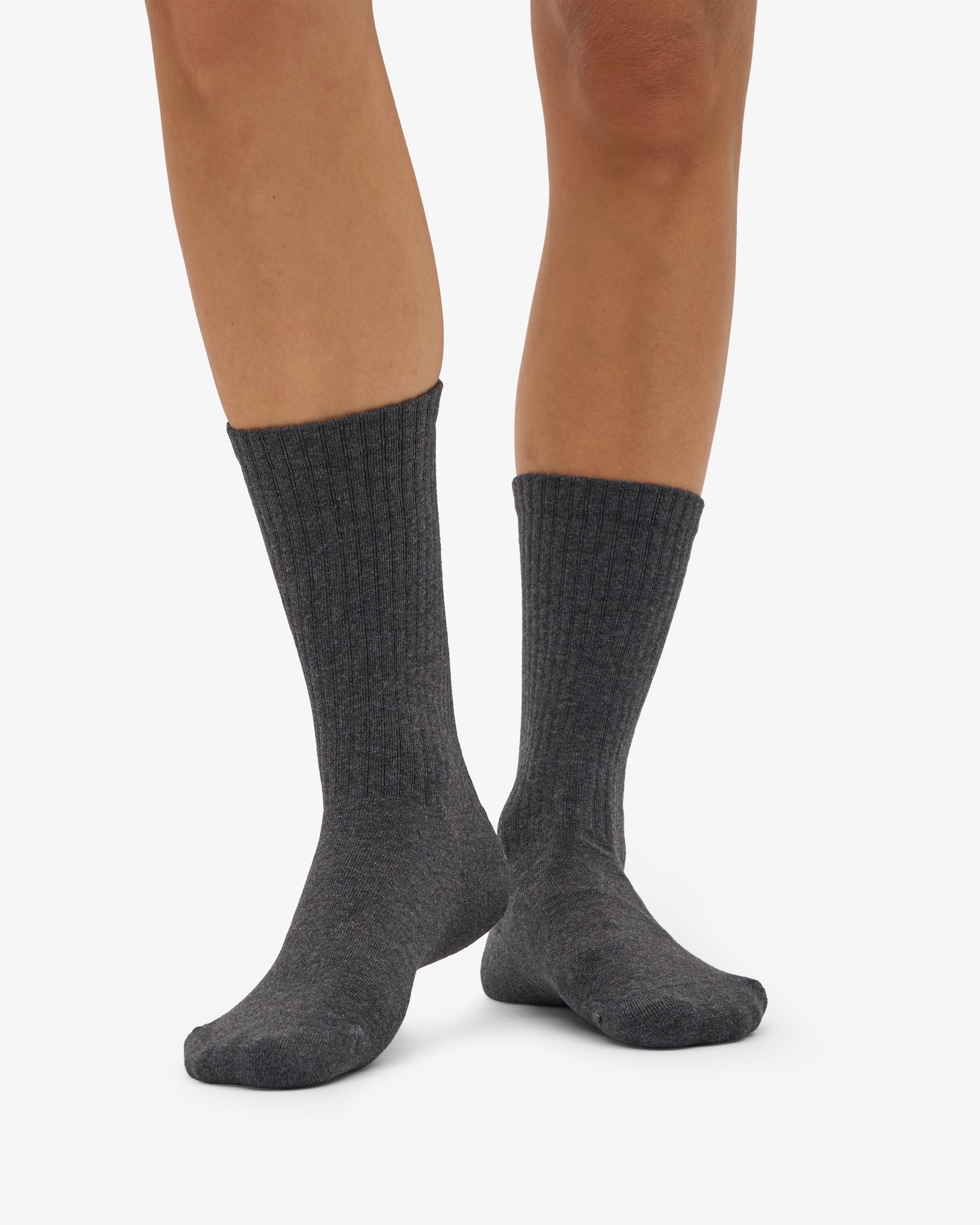 Organic Active Sock - Lava Grey (3-Pack)