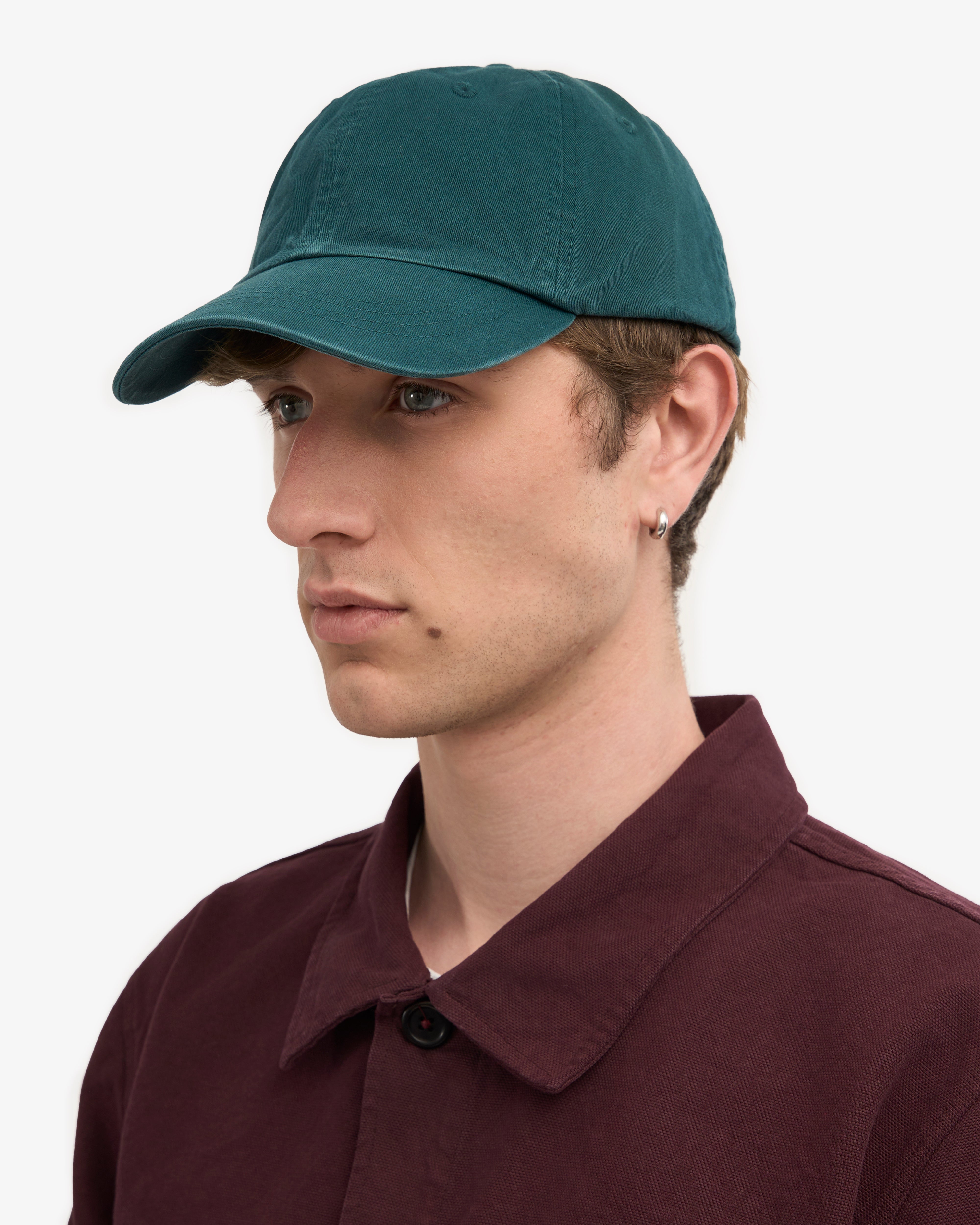 Organic Cotton Cap - Ocean Green