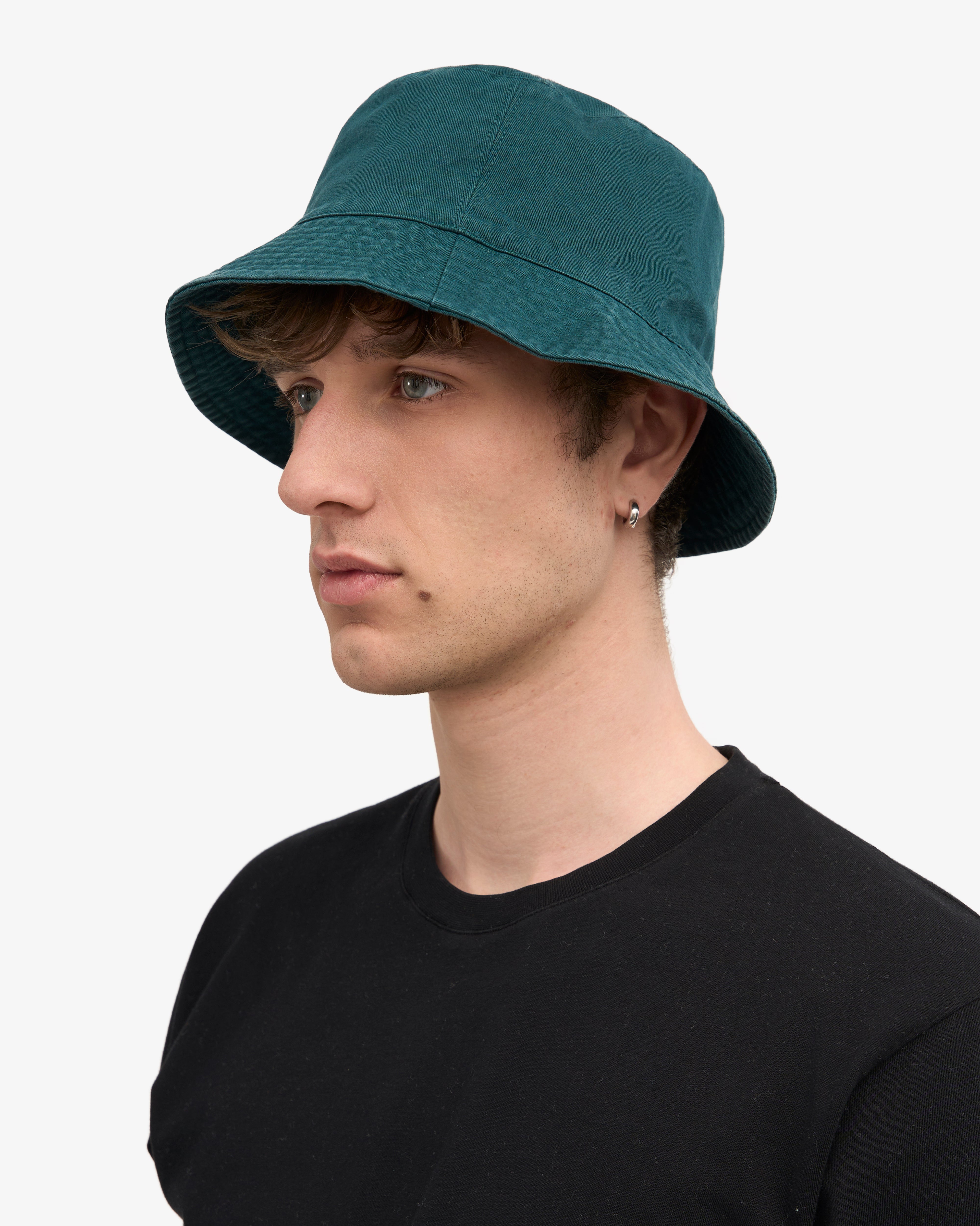 Organic Cotton Bucket Hat - Ocean Green