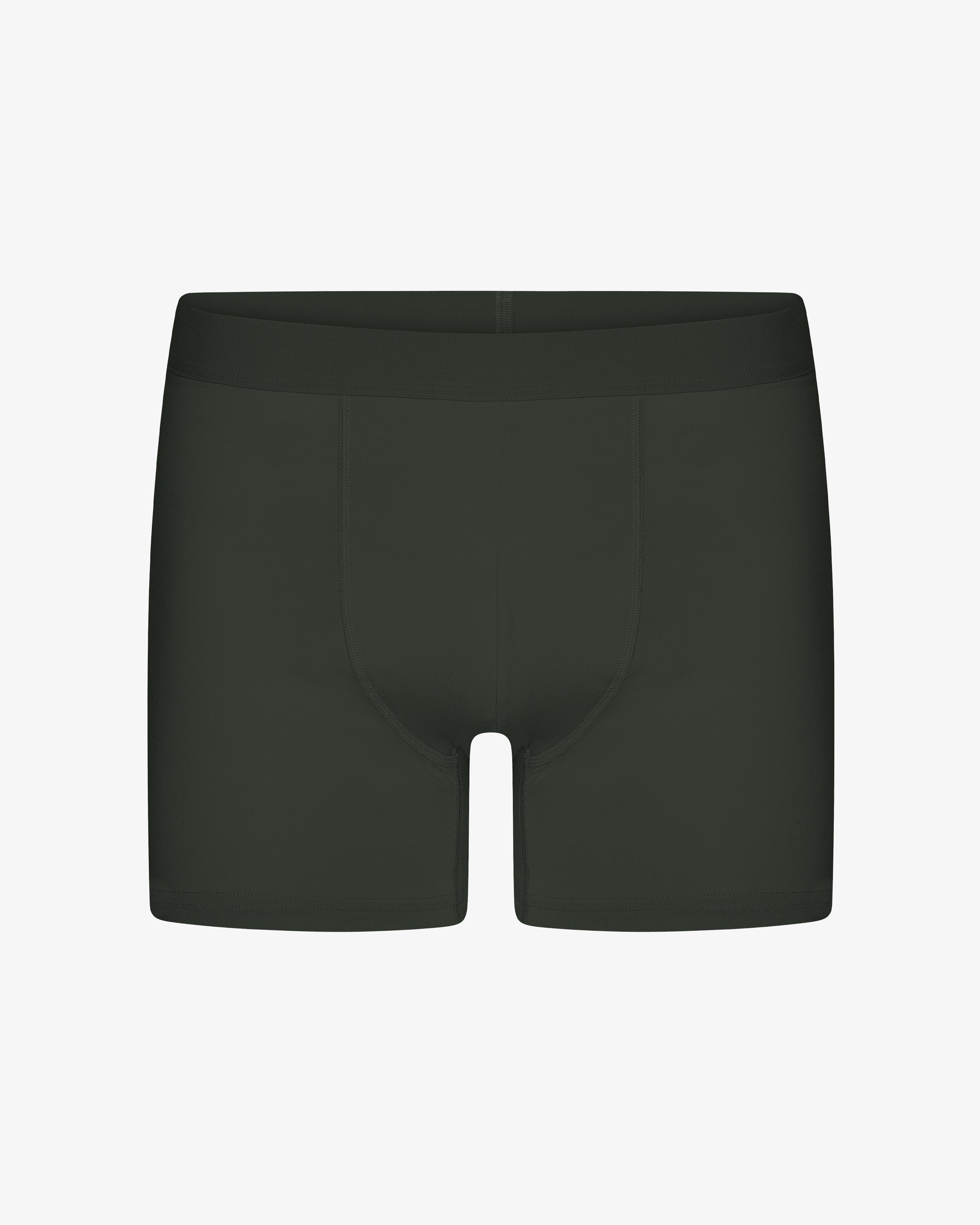 Classic Organic Boxer Briefs - Hunter Green