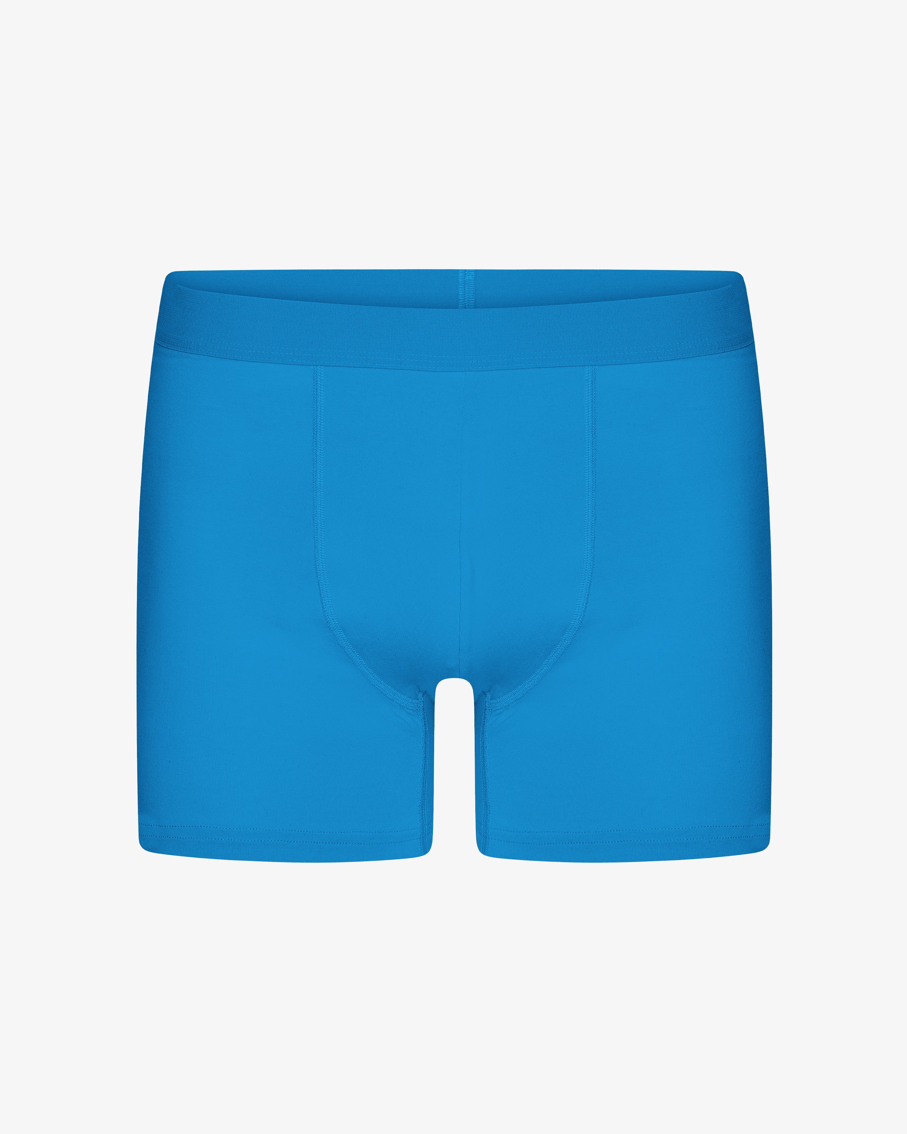 Classic Organic Boxer Briefs - Pacific Blue
