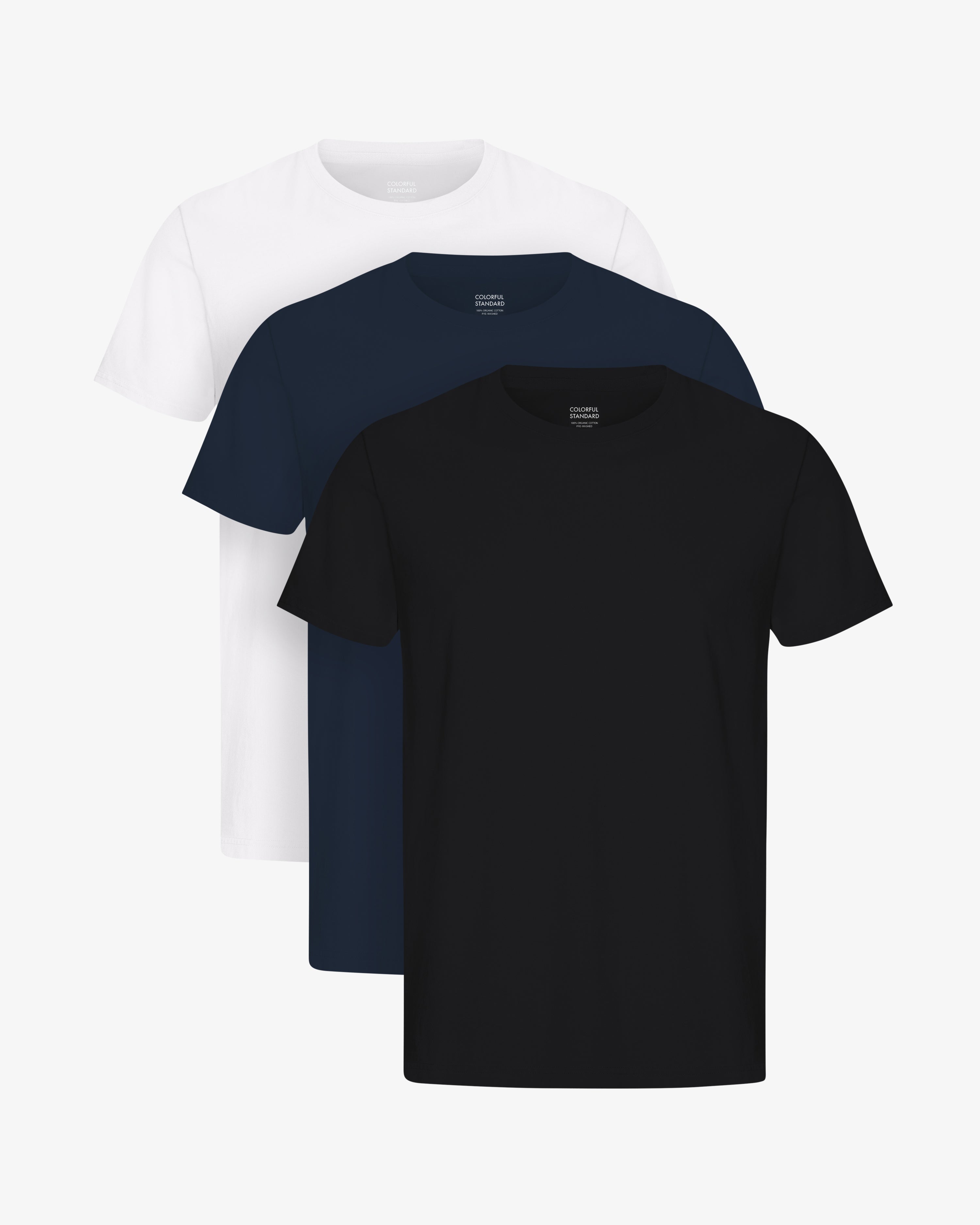 Classic Organic Tee - Mixed 01 (3-Pack)