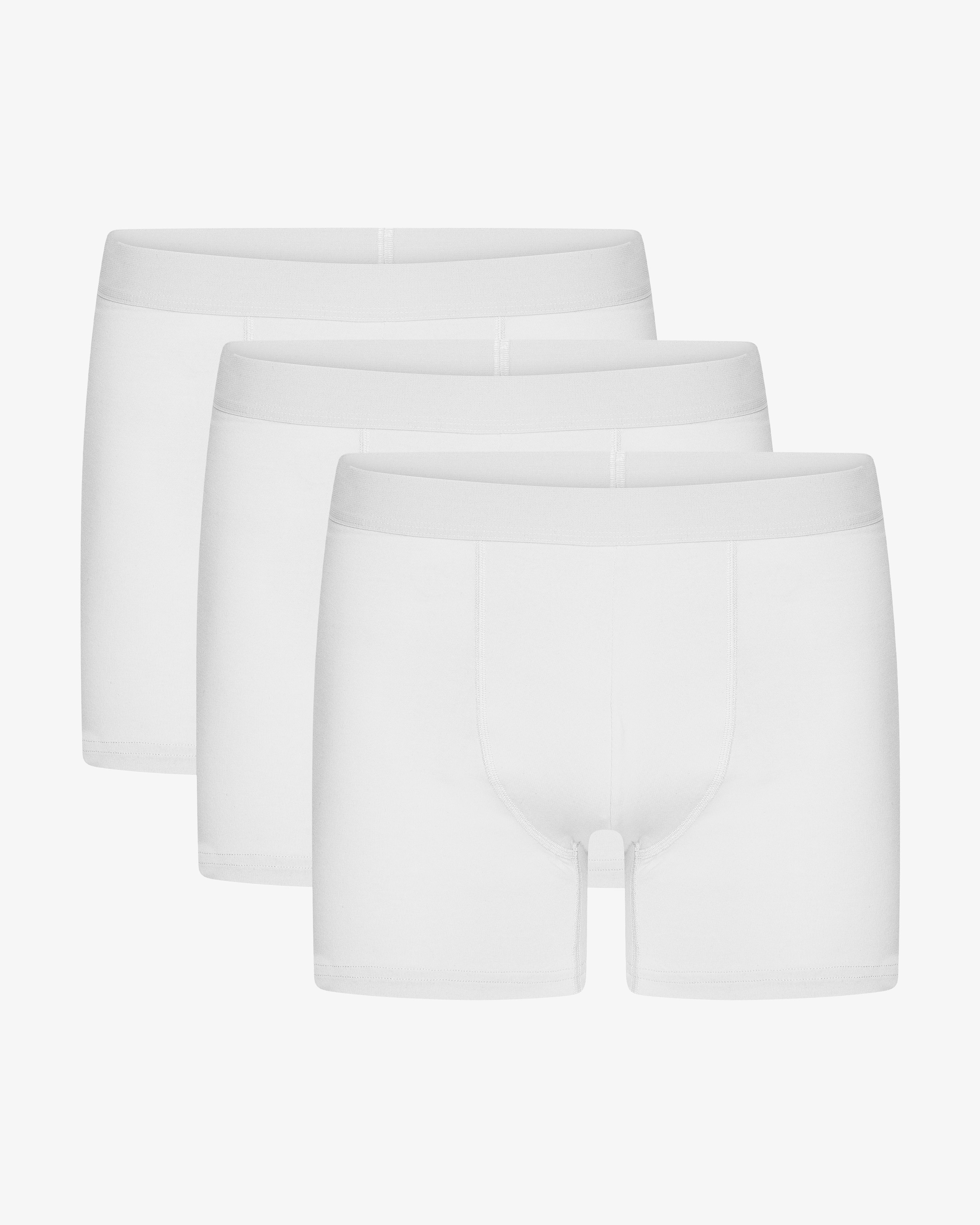 Organic Boxer Briefs 3 Pack - Optical White