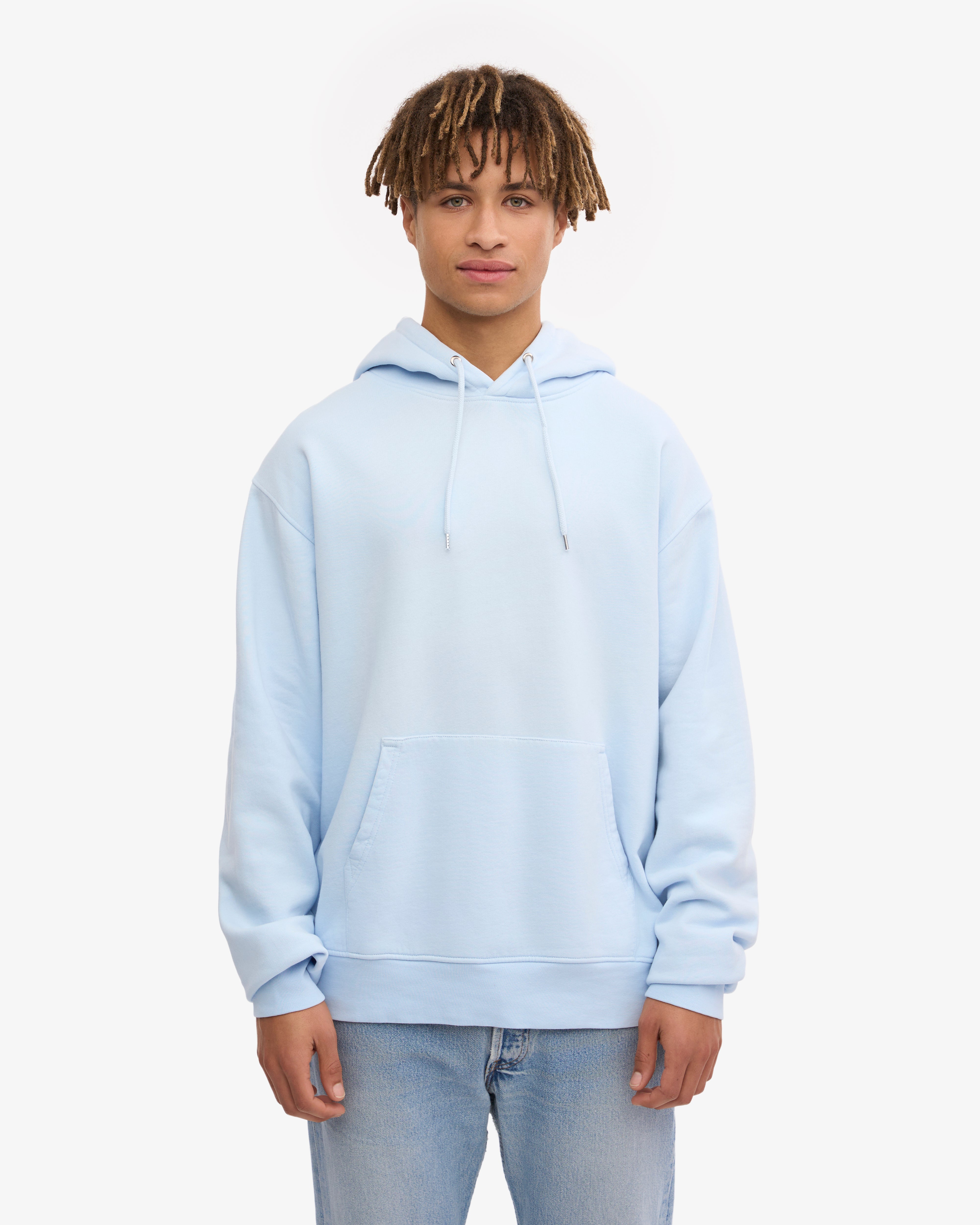 Classic Organic Hood - Polar Blue XS