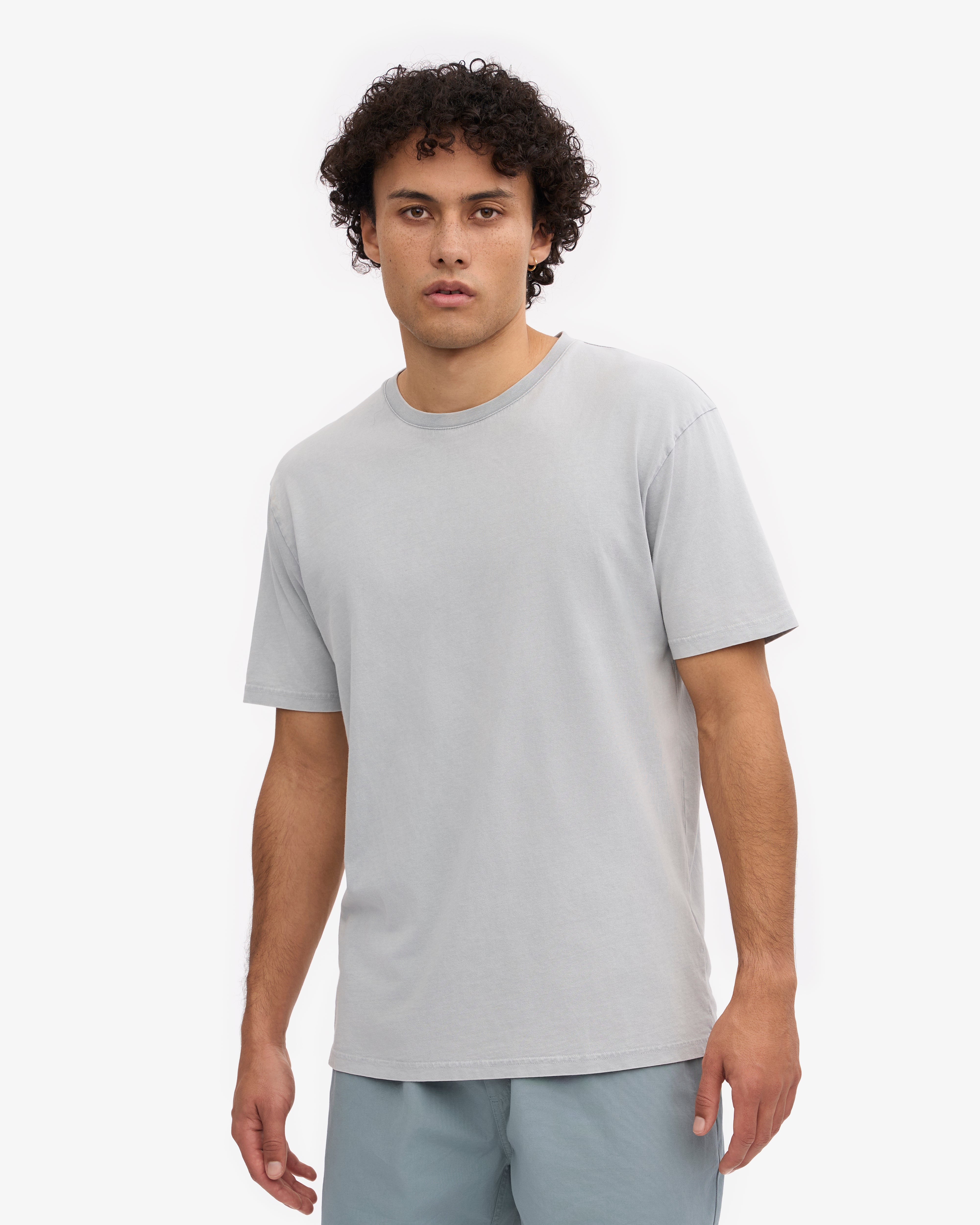 Classic Organic Tee - Faded Grey XS