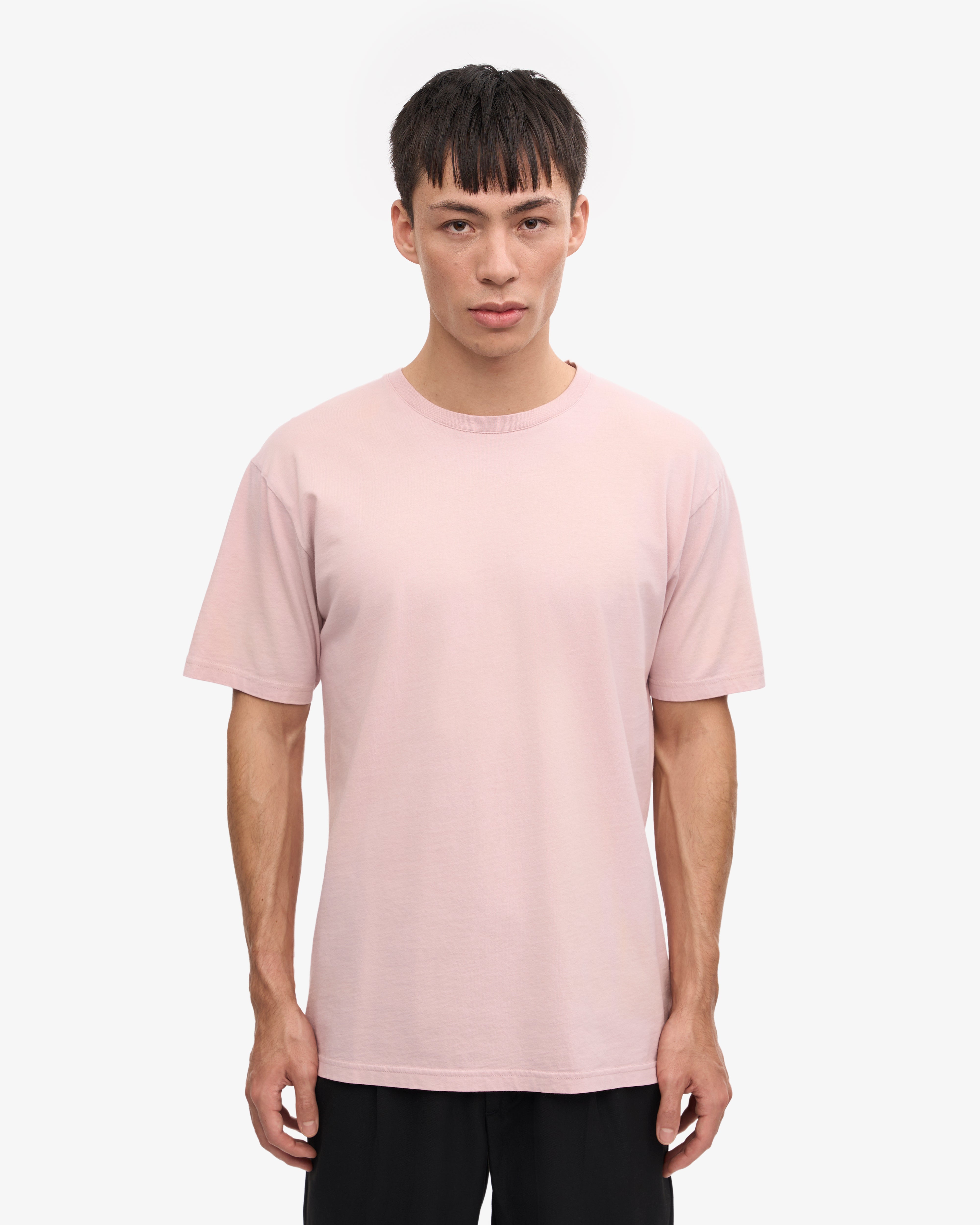 Classic Organic Tee - Faded Pink XS