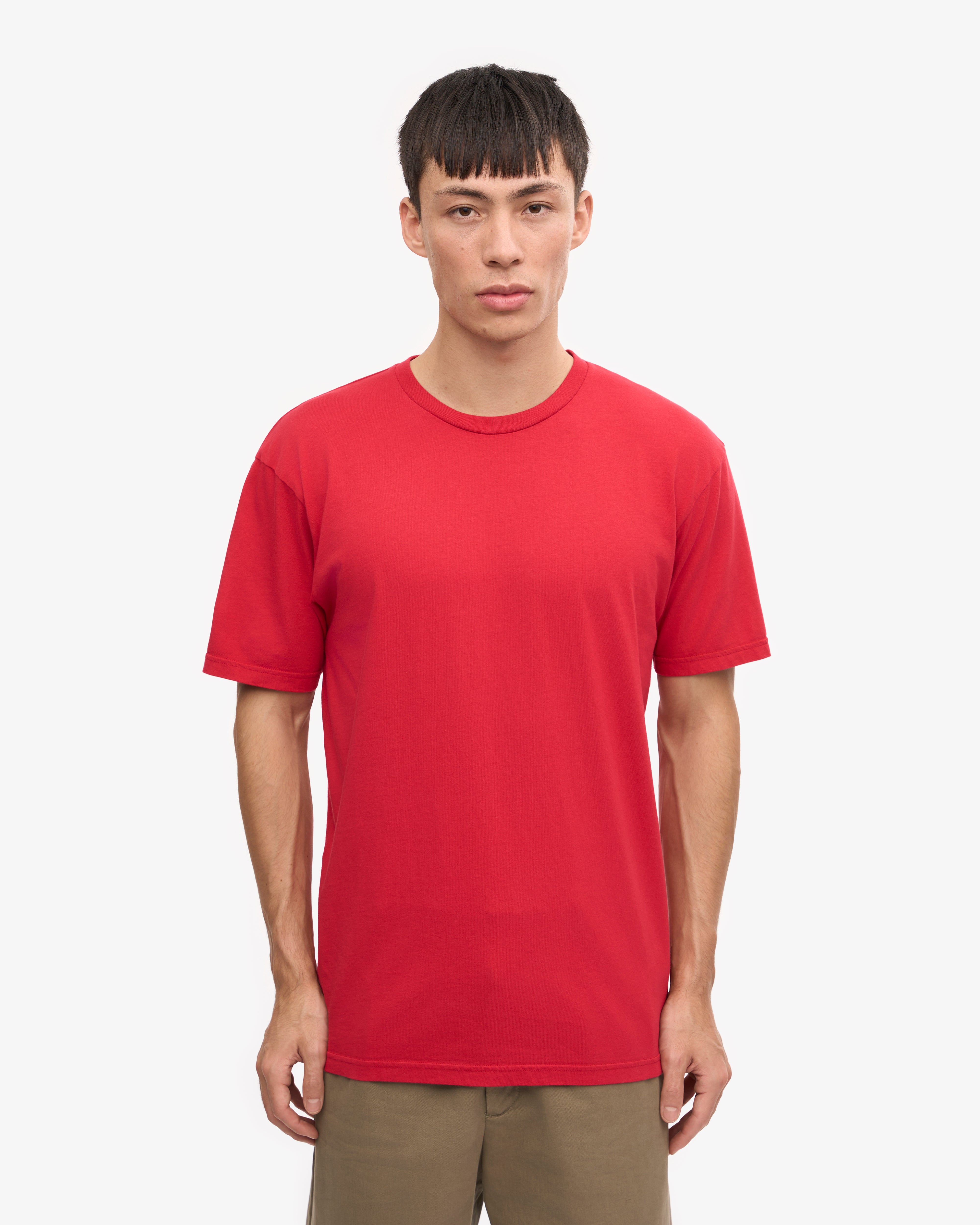 Classic Organic Tee - Scarlet Red XS