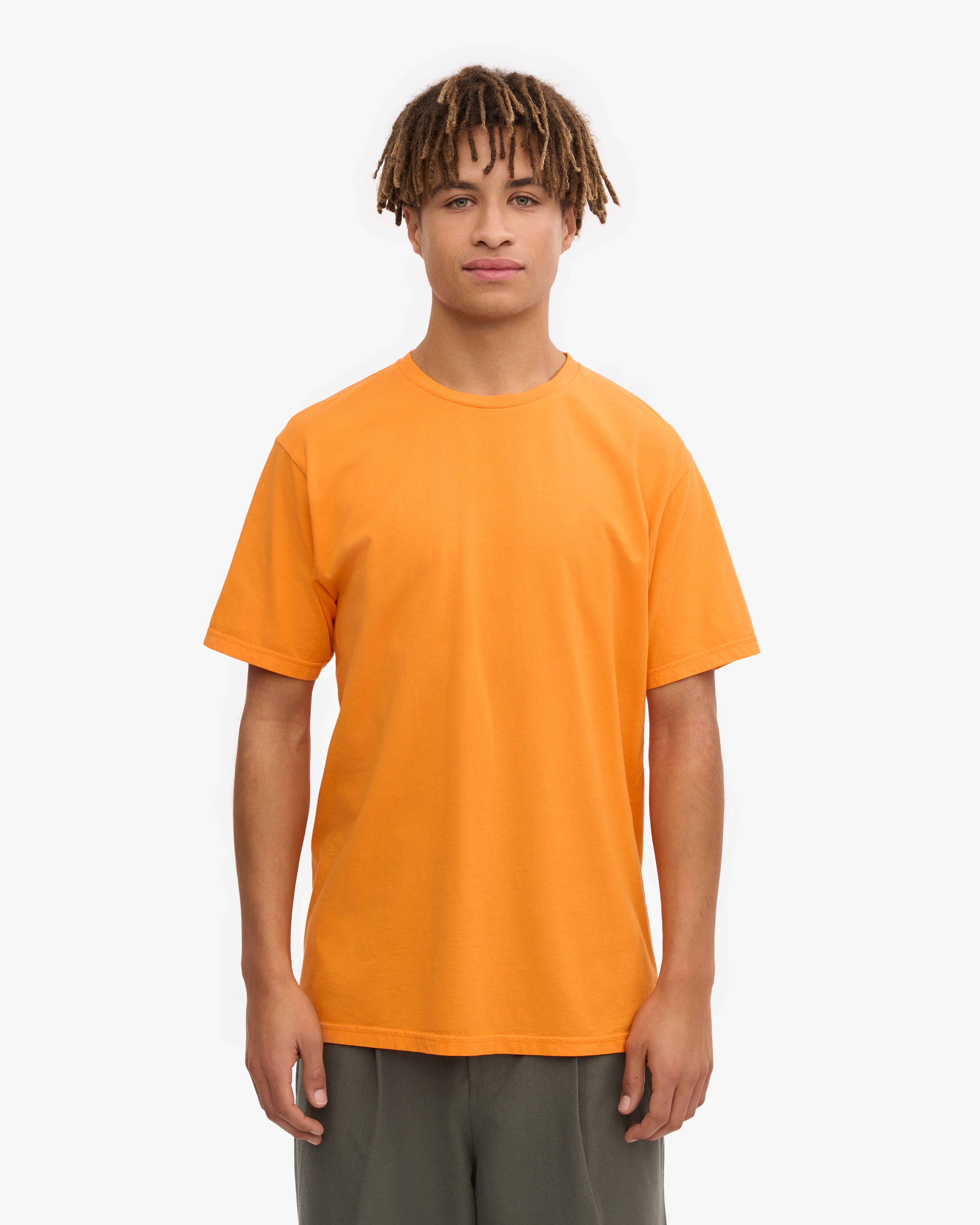 Classic Organic Tee - Sunny Orange XS