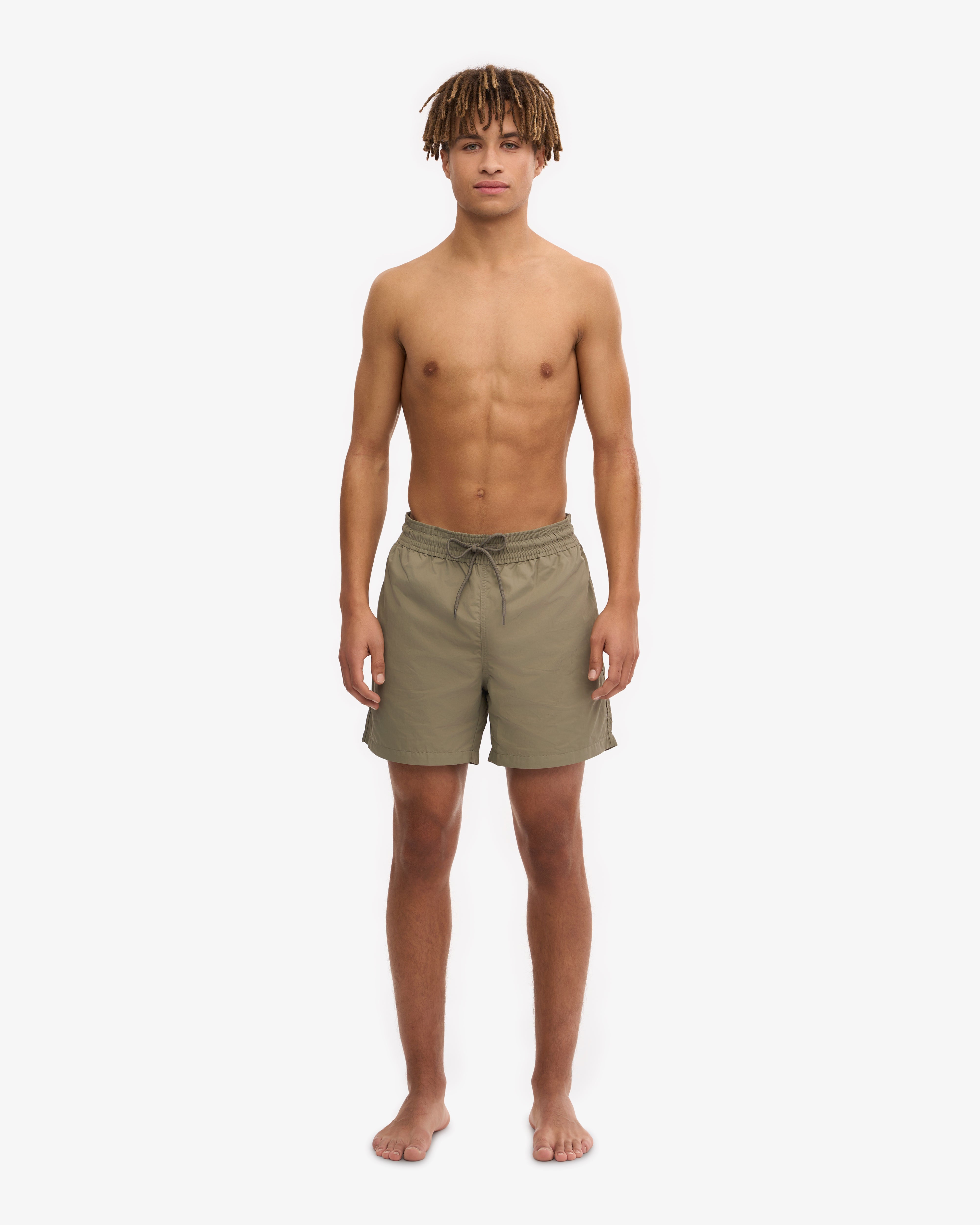 Classic Swim Shorts - Dusty Olive
