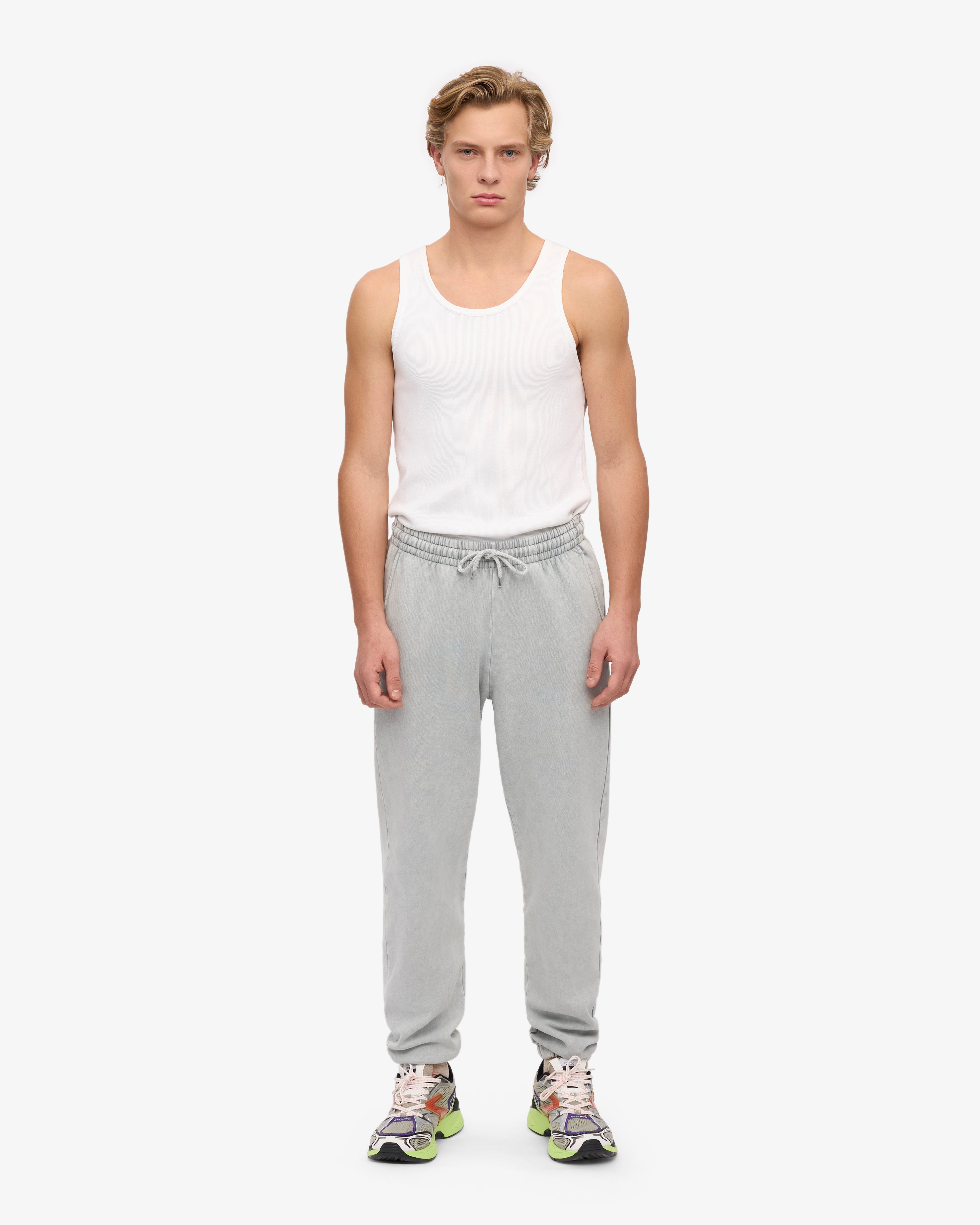 Organic Sweatpants - Faded Grey XS