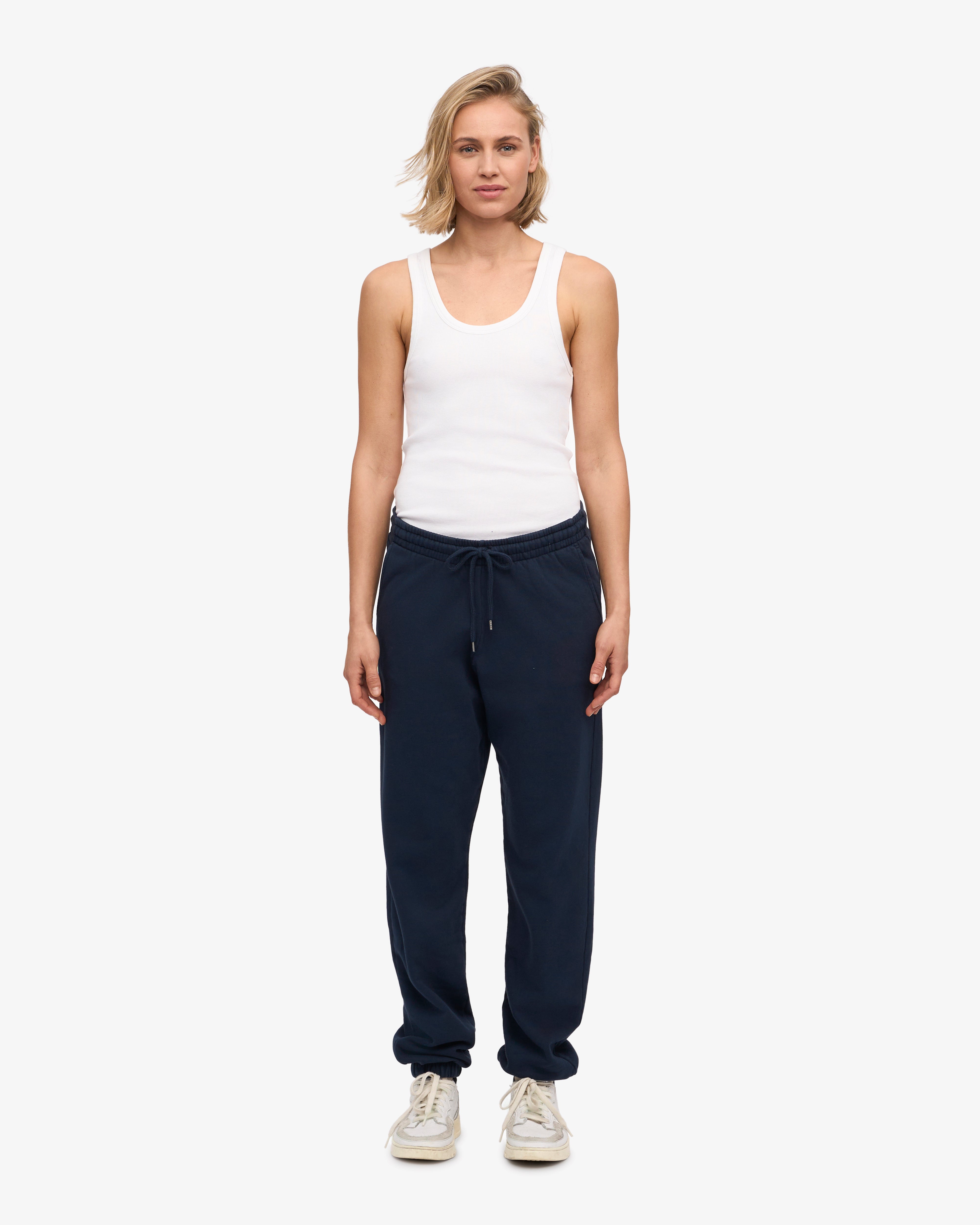 Organic Sweatpants - Navy Blue XS