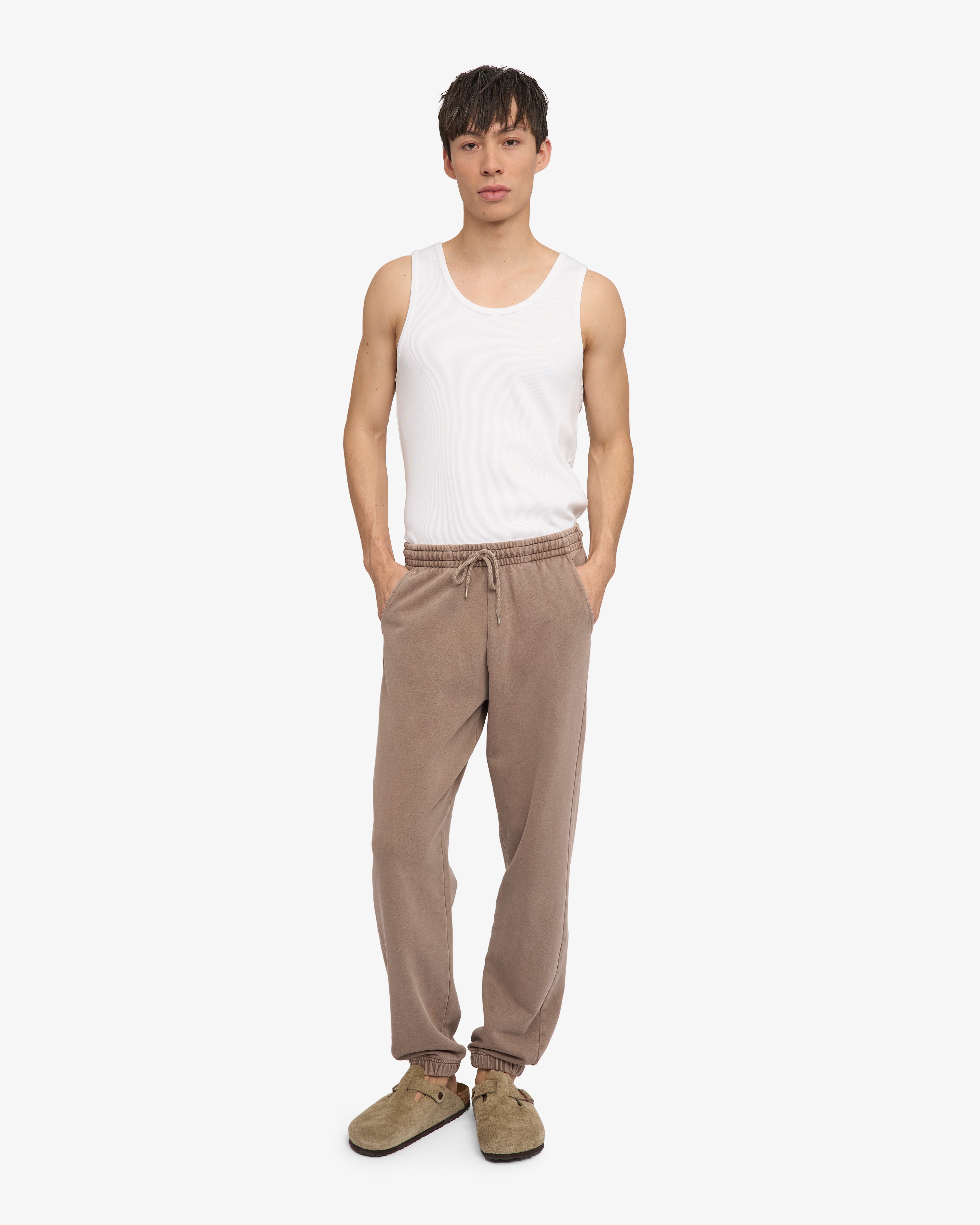 Organic Sweatpants - Faded Khaki
