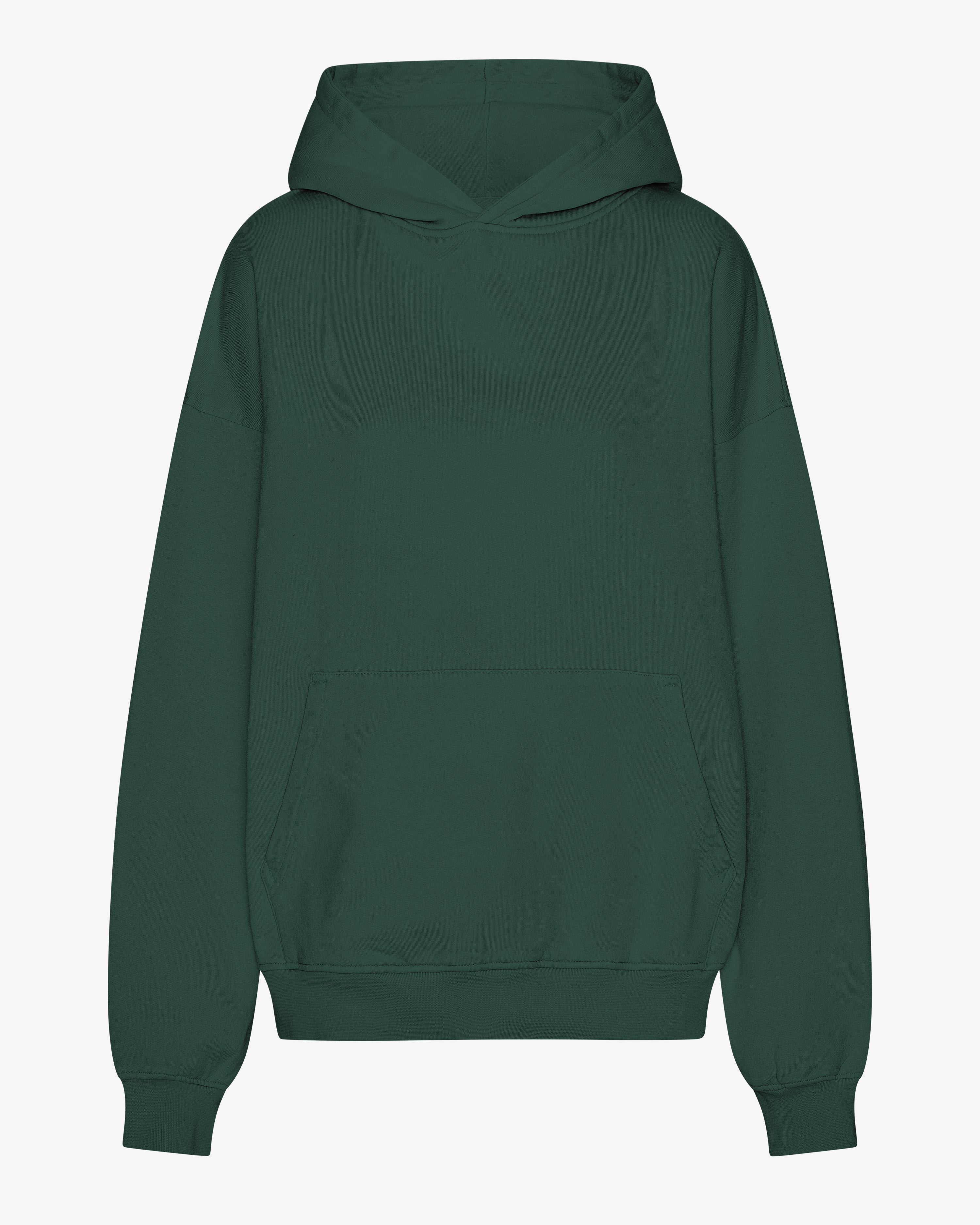 Organic Oversized Hood - Emerald Green