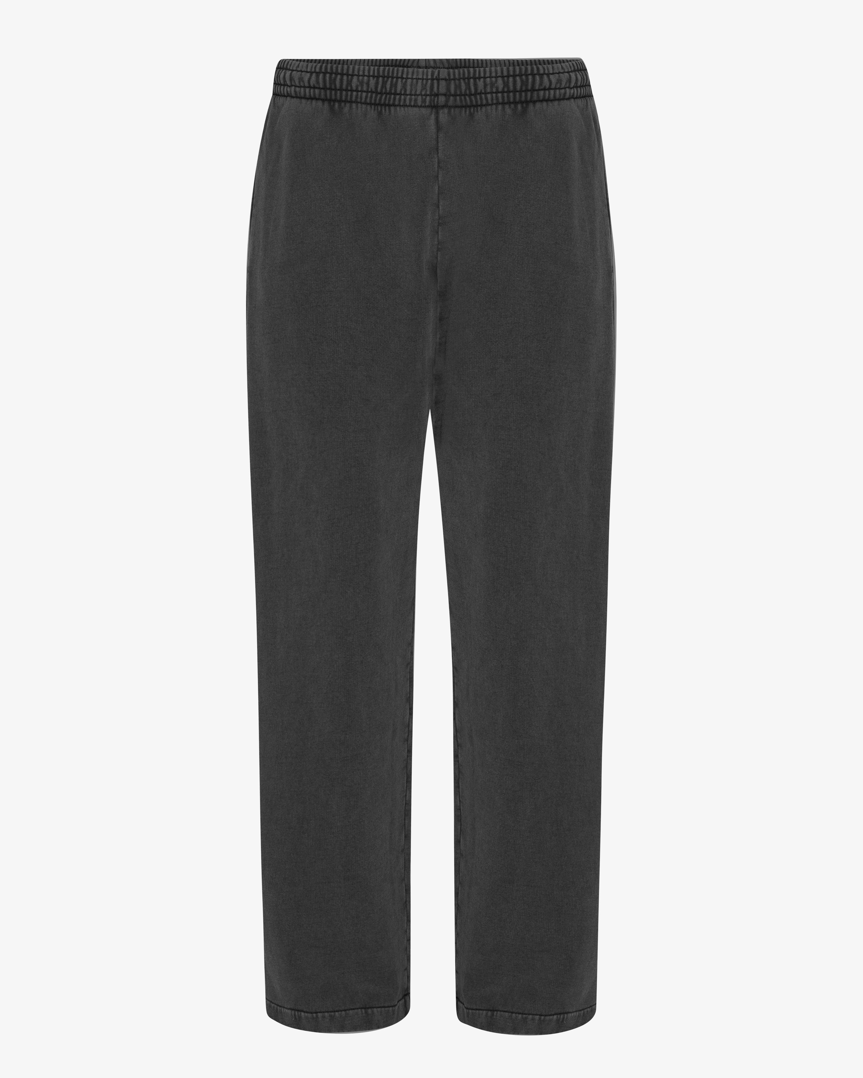 Organic Straight Leg Sweatpants - Faded Black
