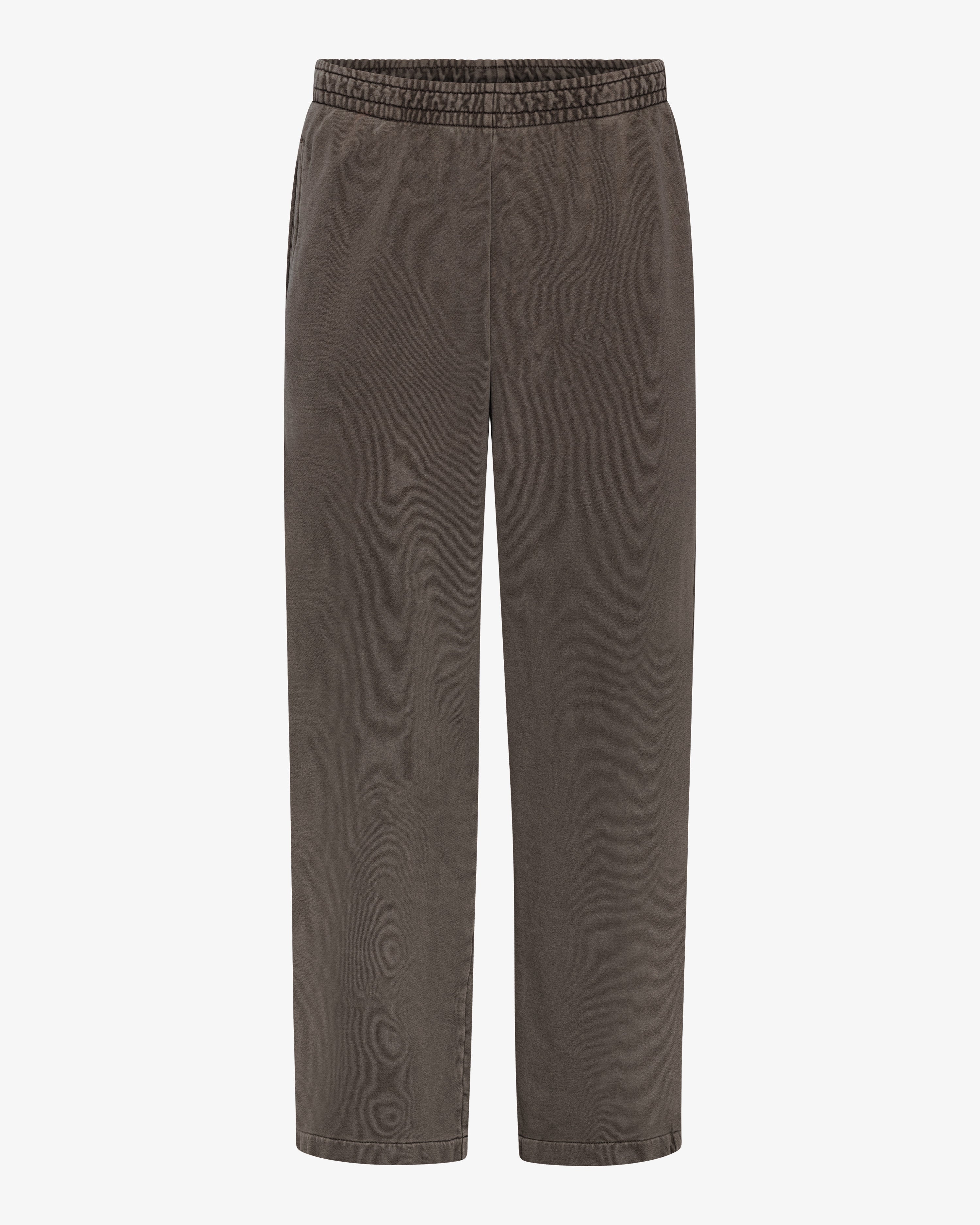 Organic Straight Leg Sweatpants - Faded Mud