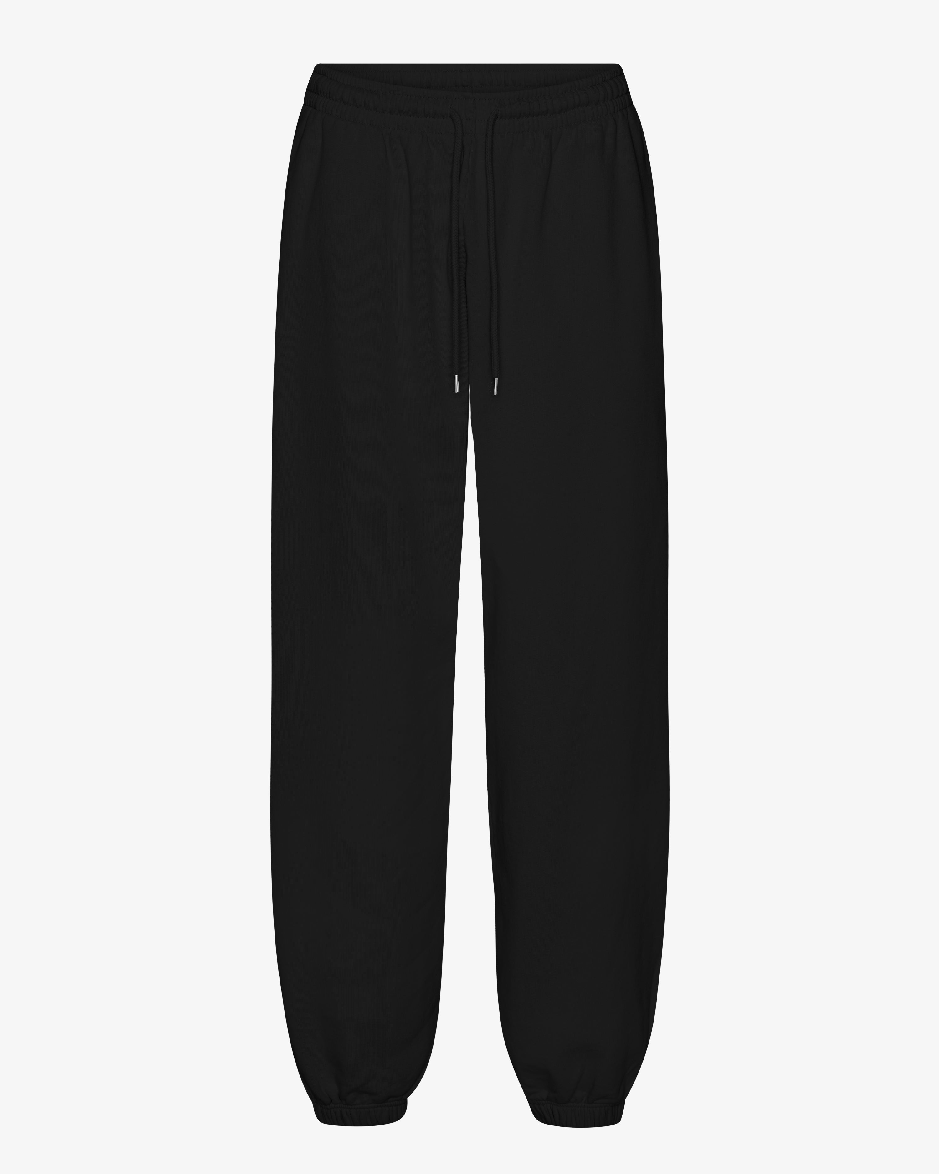Organic Relaxed Sweatpants - Deep Black