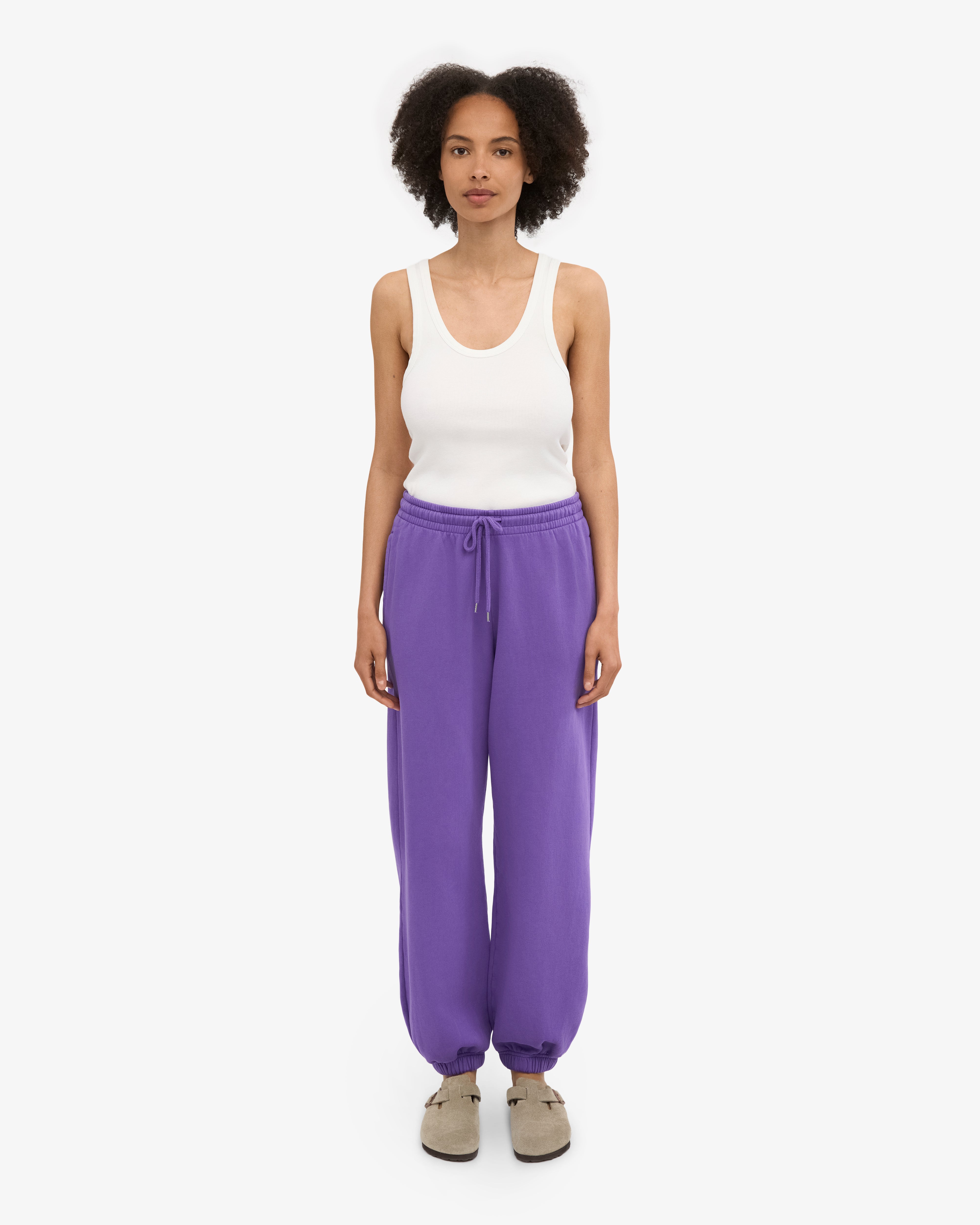 Organic Relaxed Sweatpants - Ultra Violet