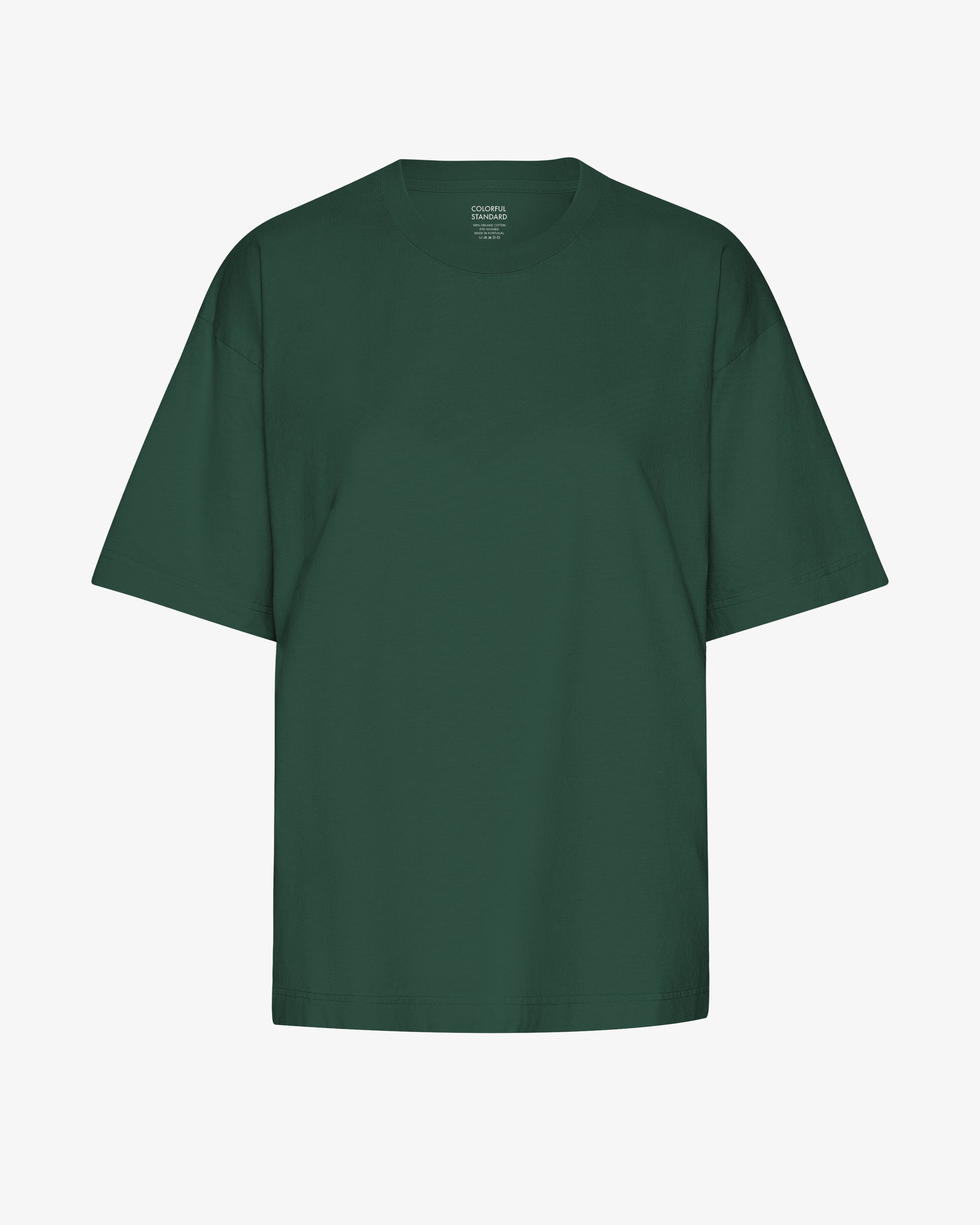 Oversized Organic T-Shirt - Emerald Green