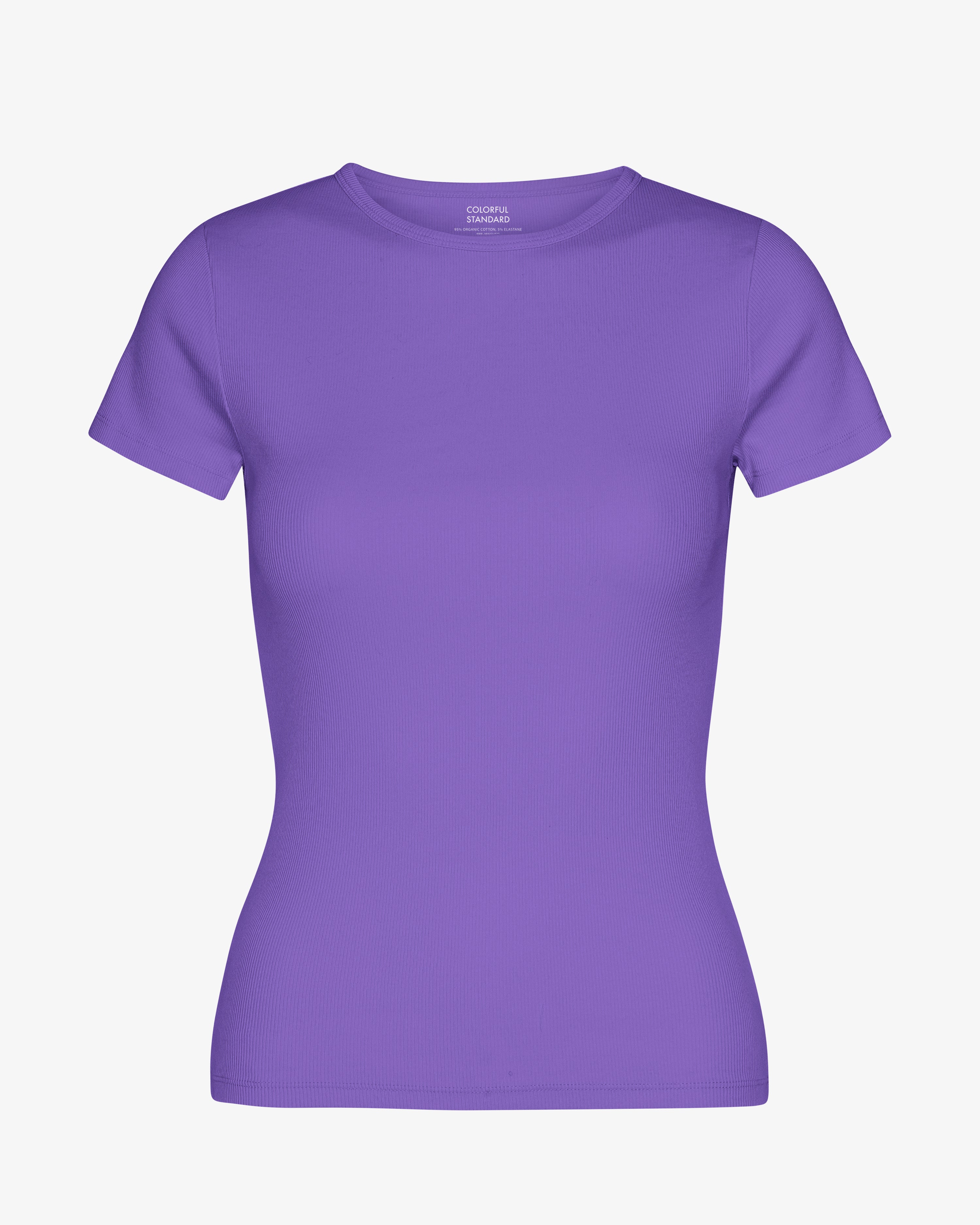 Organic Rib T-Shirt - Ultra Violet