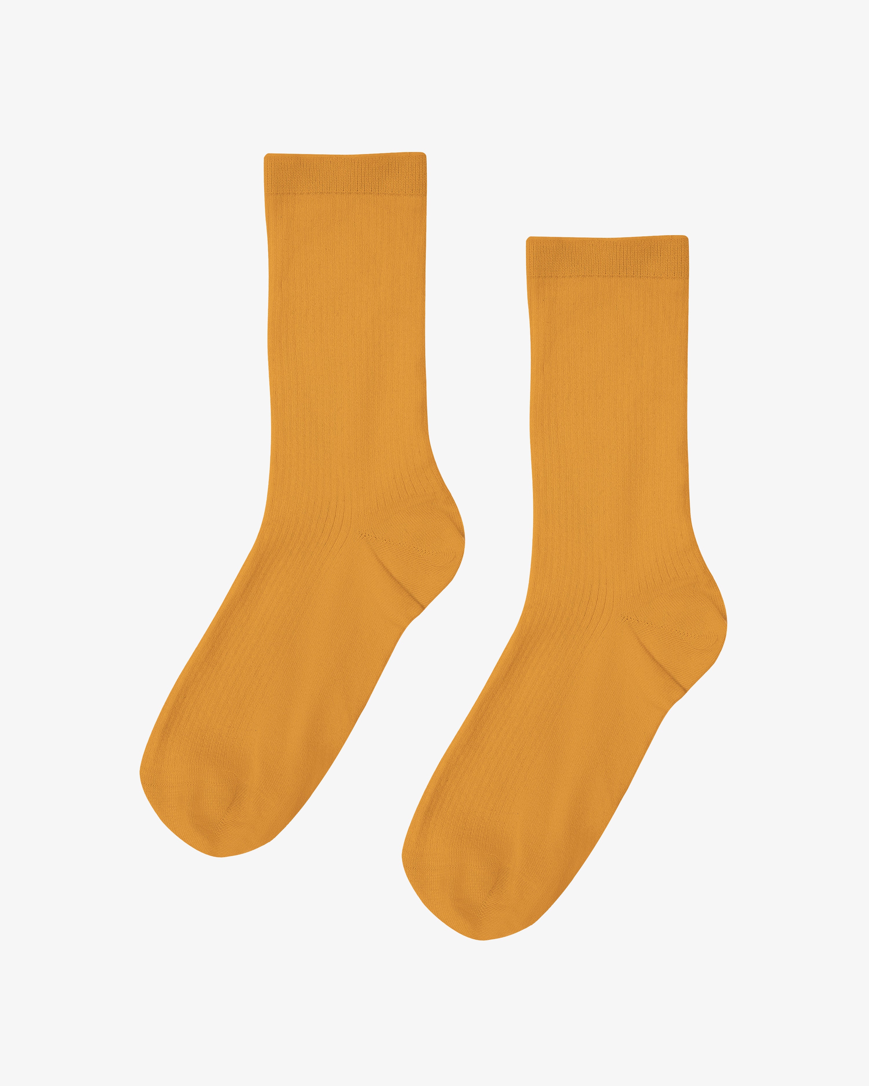 Women Classic Organic Sock - Burned Yellow