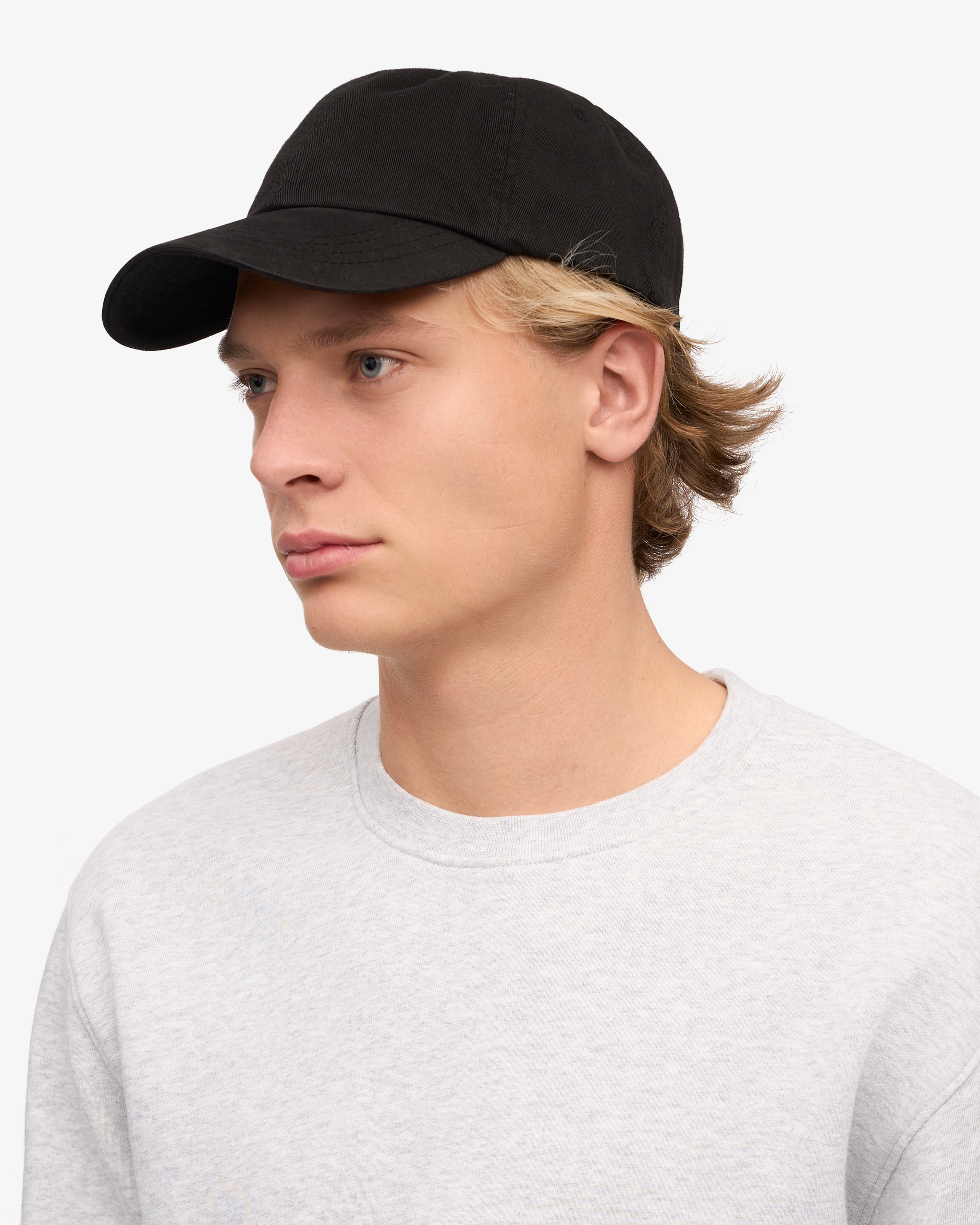 Organic Cotton Cap - Deep Black