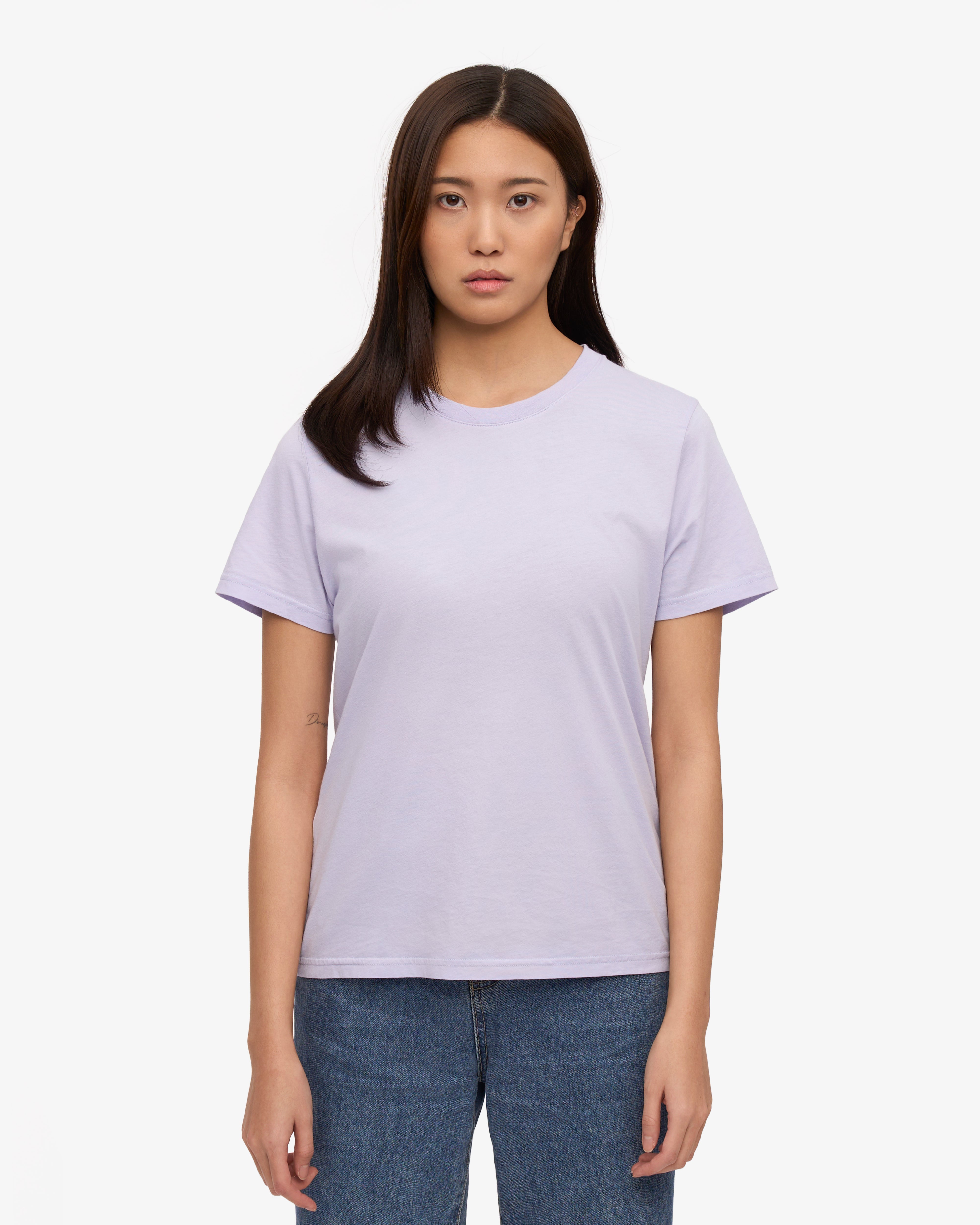 Women Light Organic Tee - Soft Lavender (3-Pack)